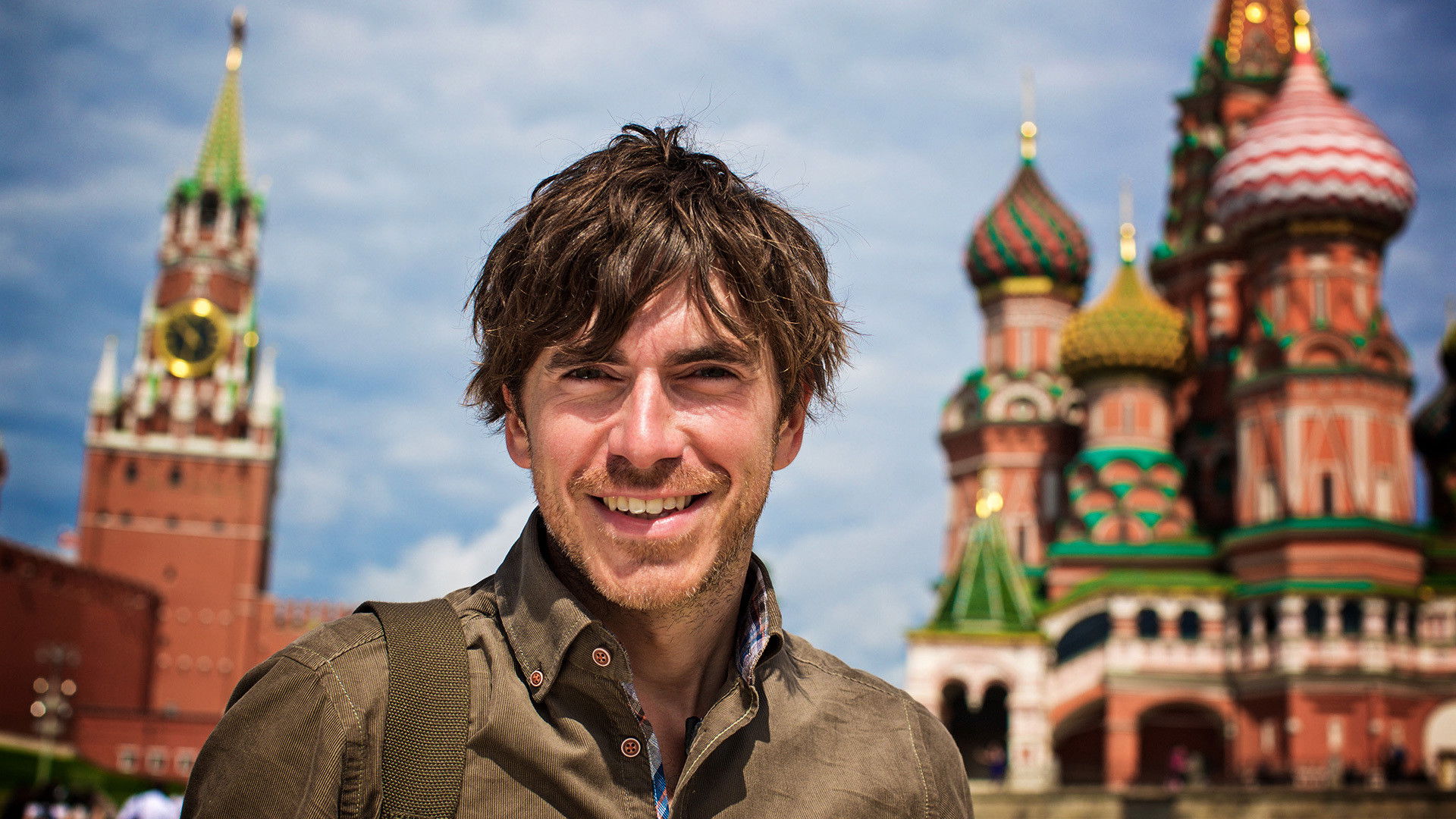 Backdrop for Russia with Simon Reeve