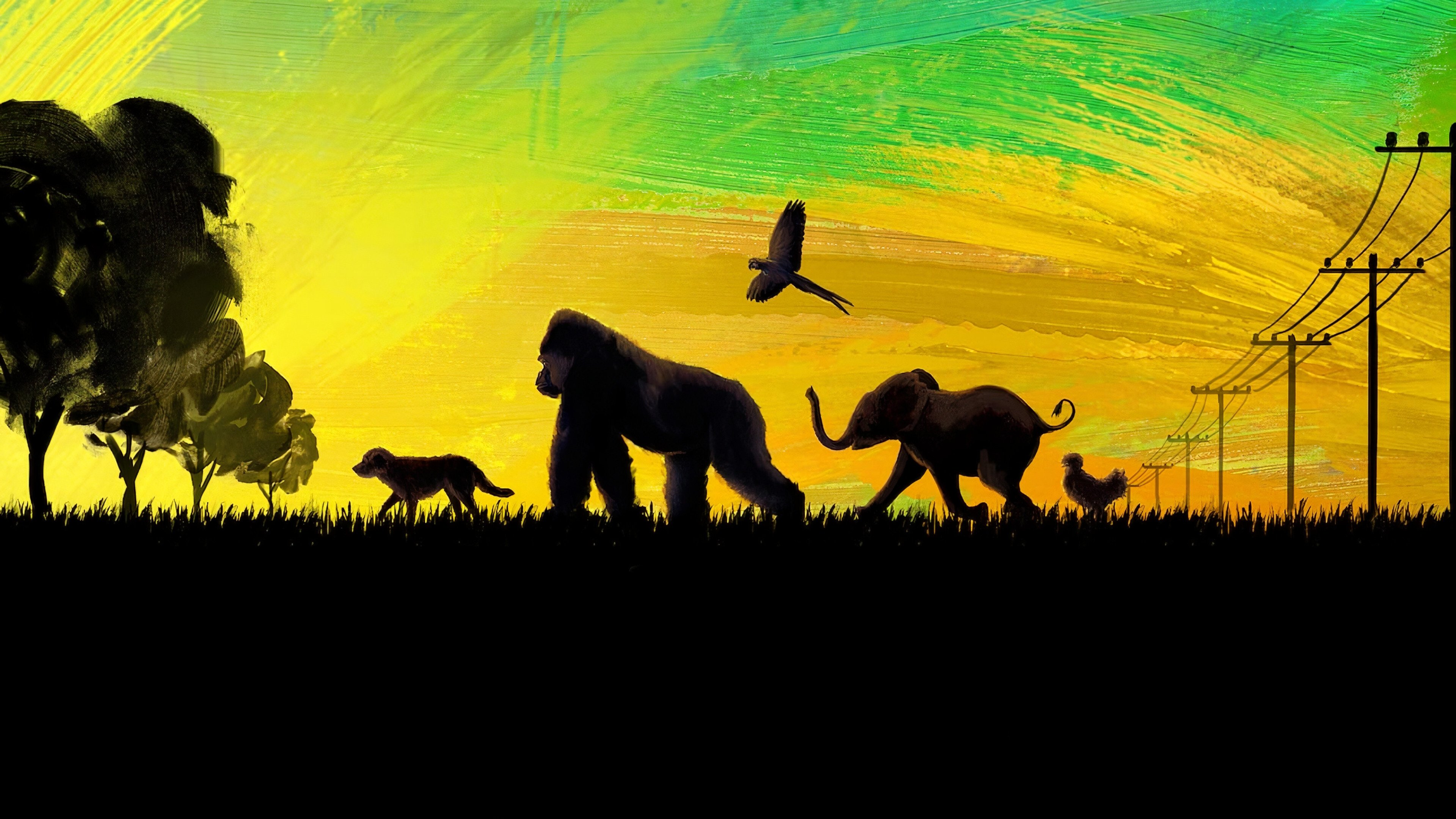 Backdrop for The One and Only Ivan