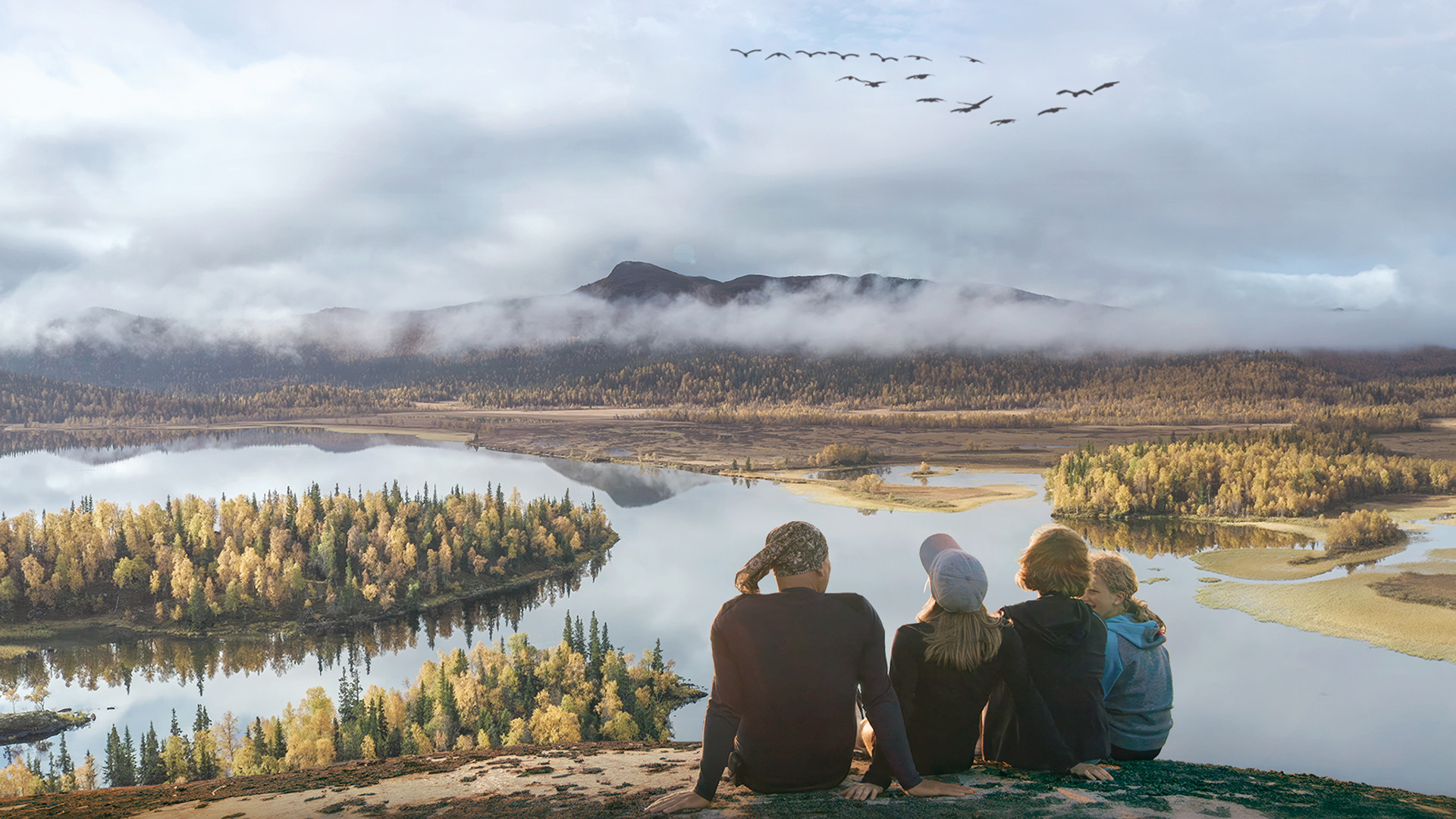 Backdrop for My Sweden – A Changing Wilderness