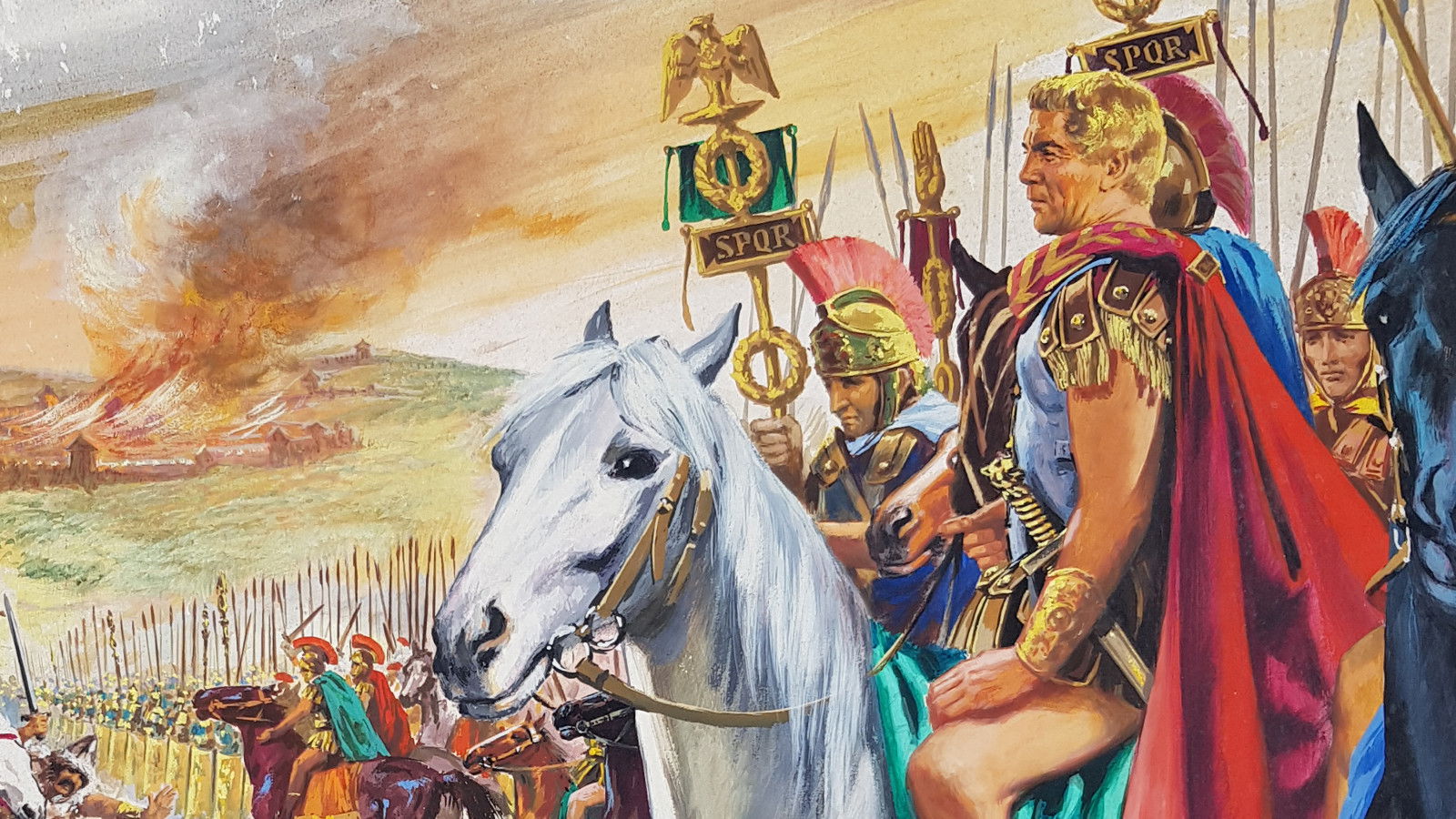 Backdrop for Caesar The Conqueror