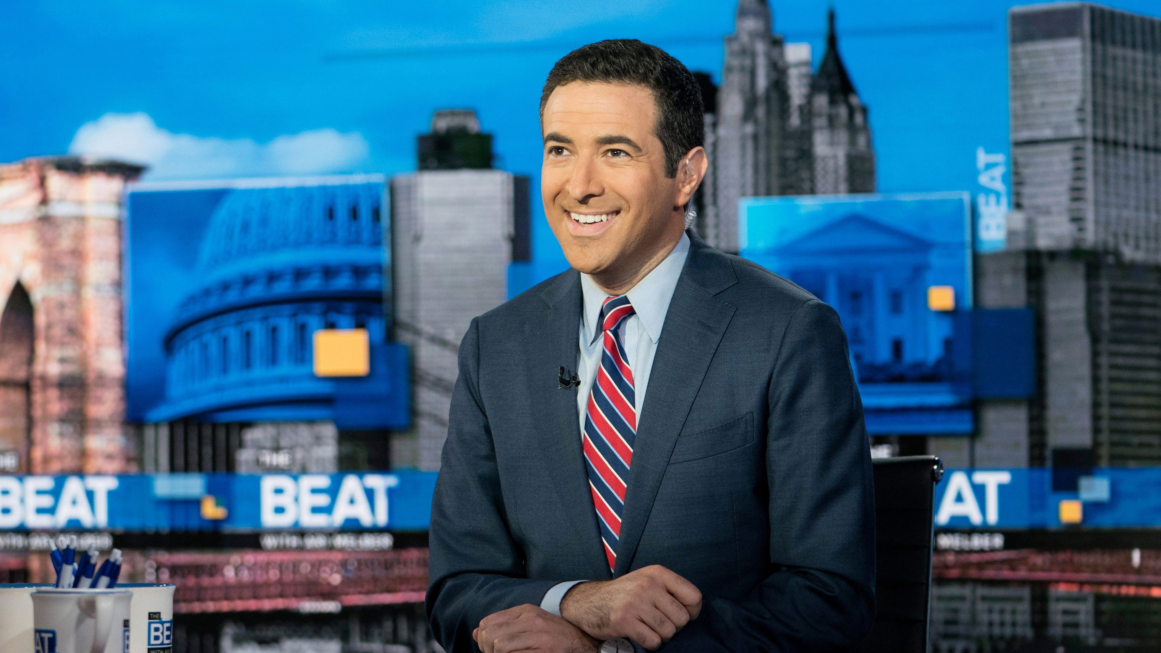 Backdrop for The Beat with Ari Melber
