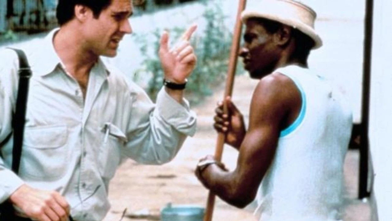 Backdrop for The Interview