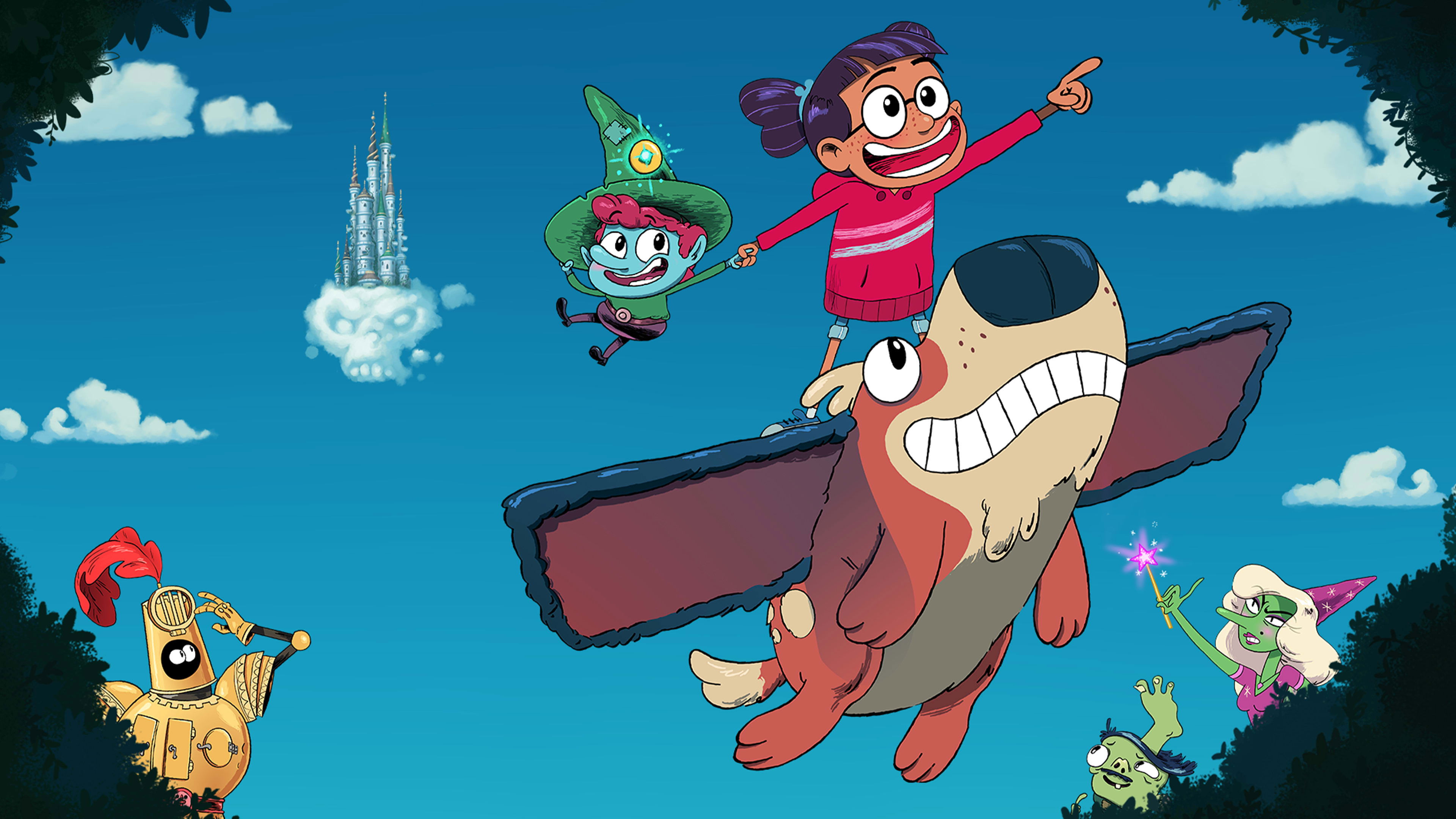 Backdrop for Hullet i hækken