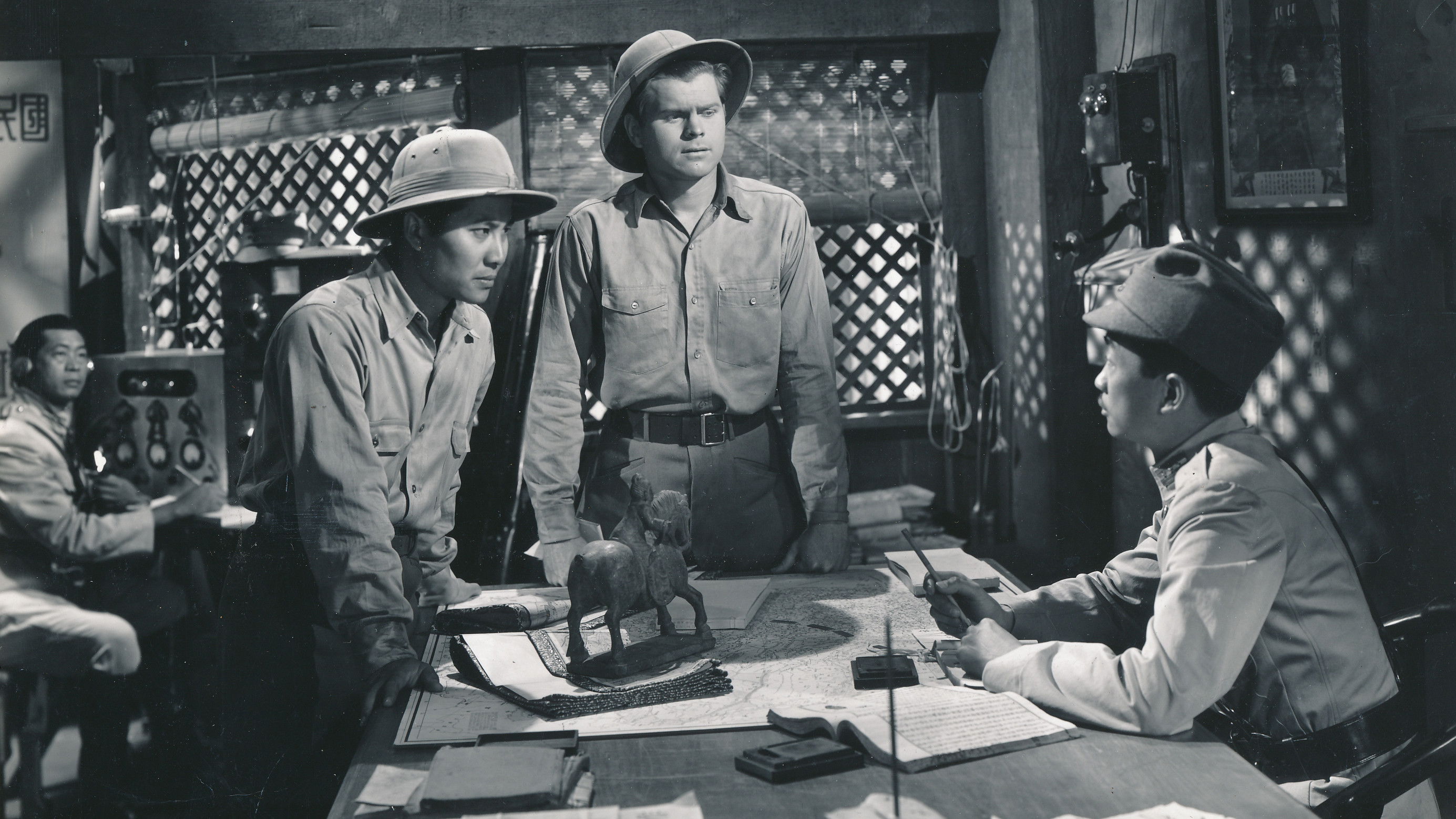 Backdrop for A Yank on the Burma Road