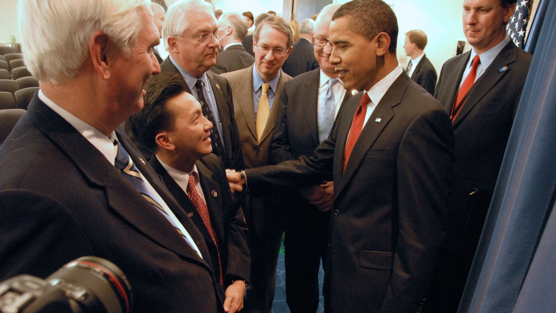 Backdrop for Mr. Cao Goes to Washington