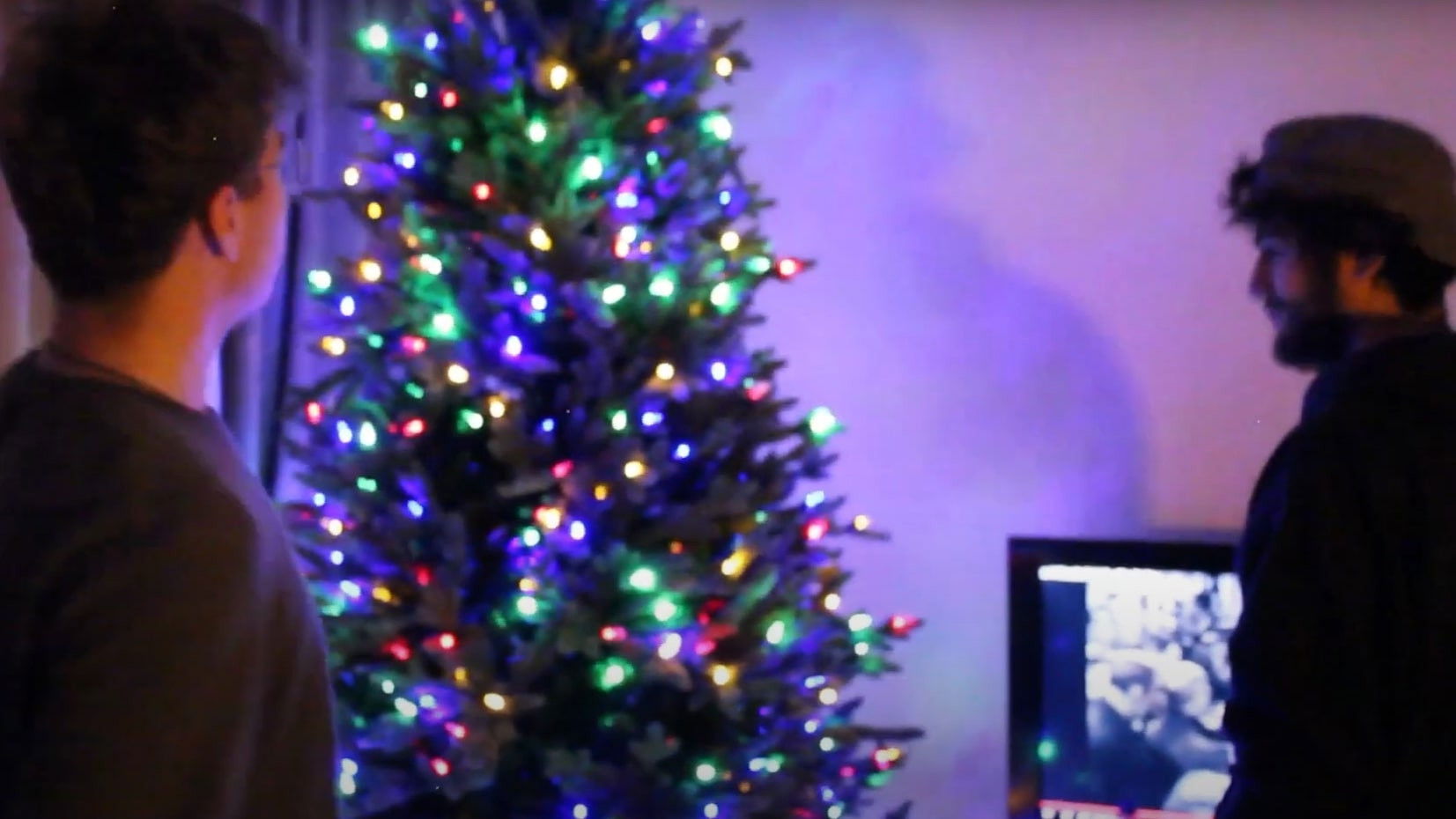 Backdrop for secret santa