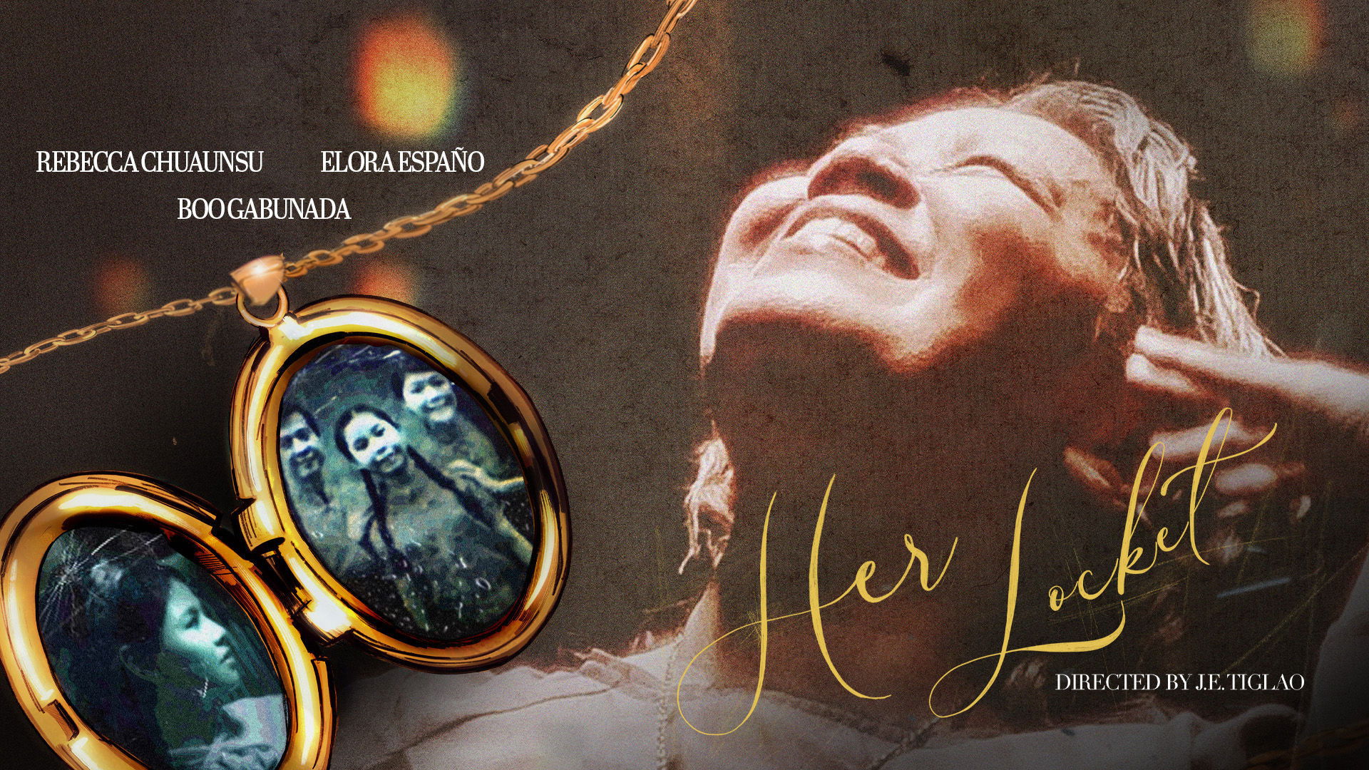 Backdrop for Her Locket