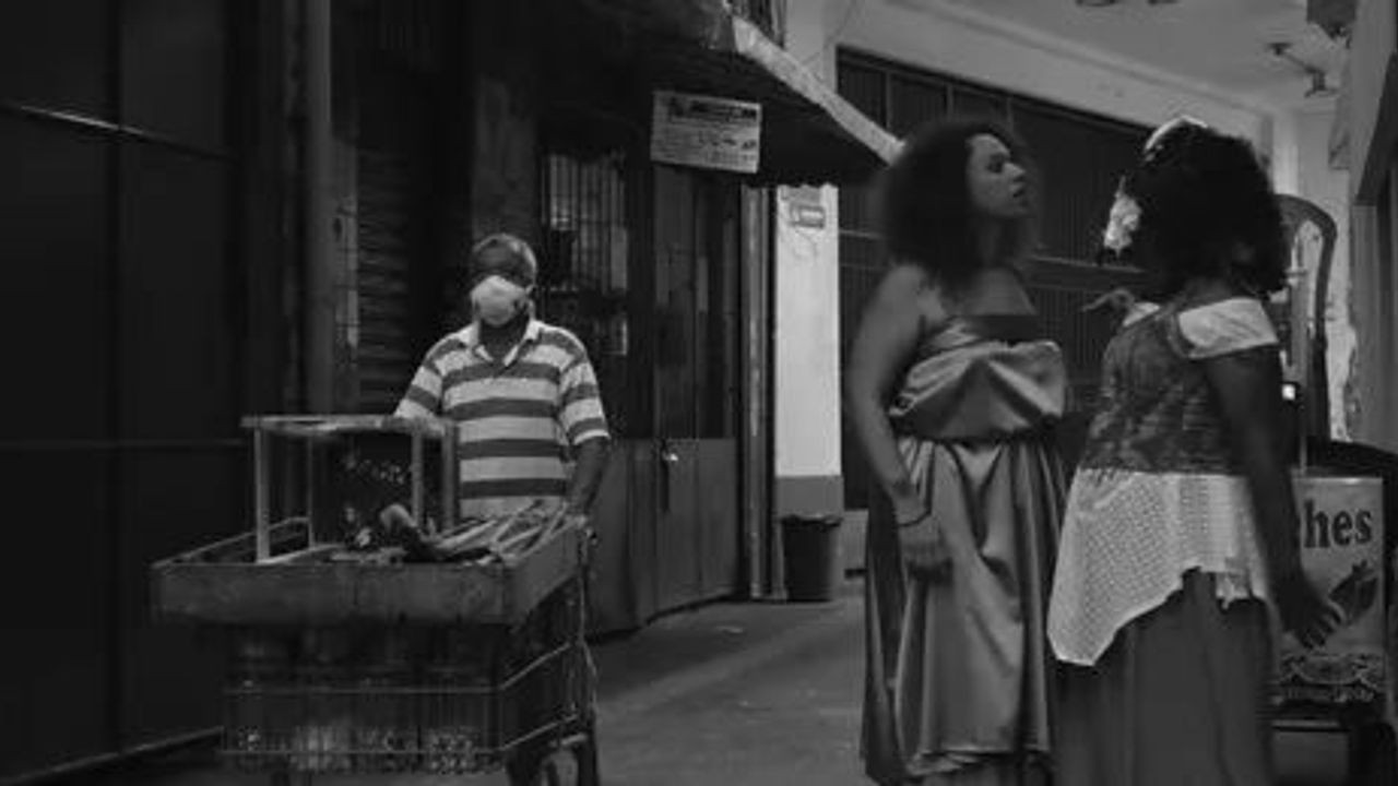 Backdrop for Antígona Pajubá