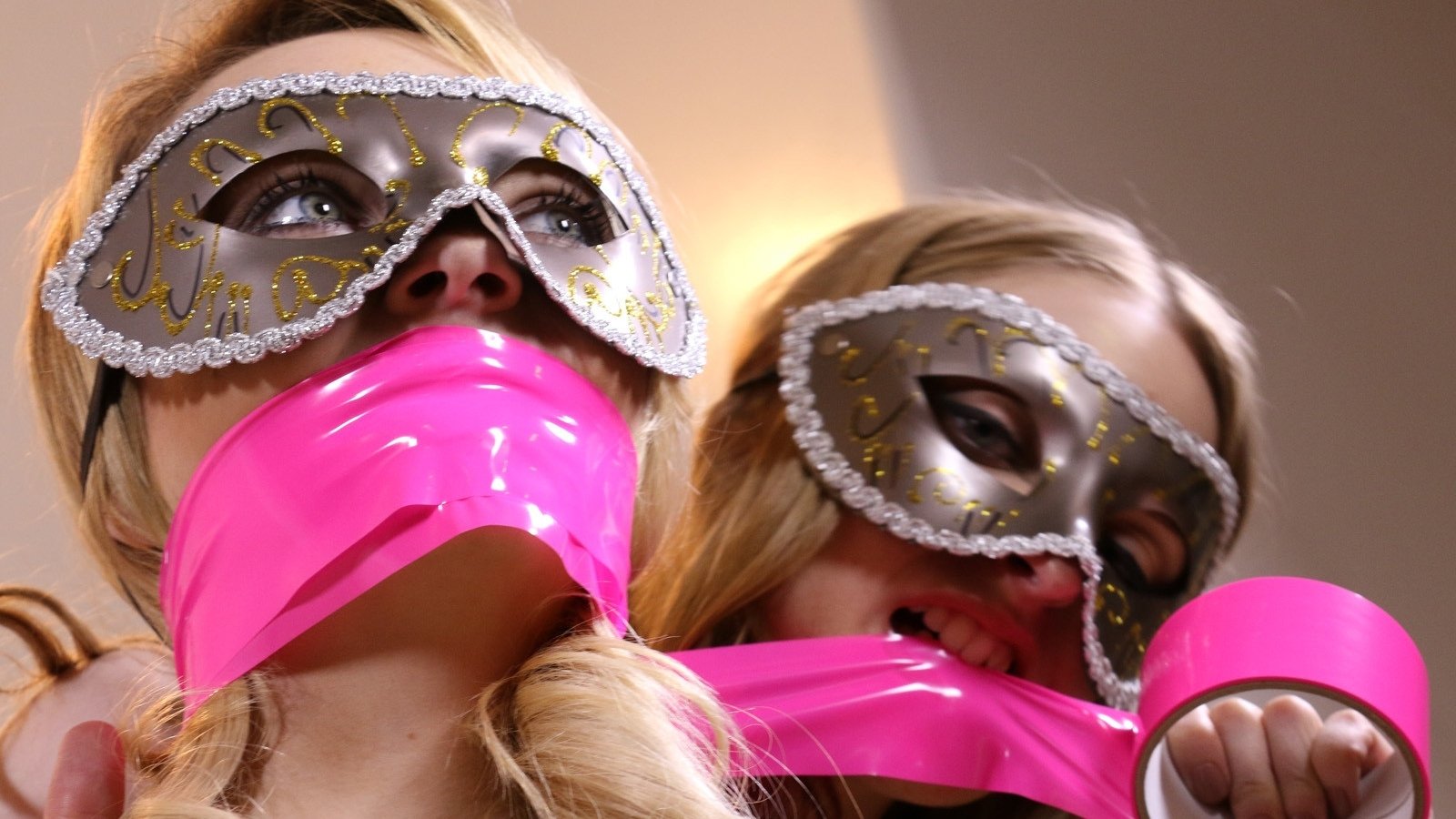 Backdrop for Lesbian Fetish Show