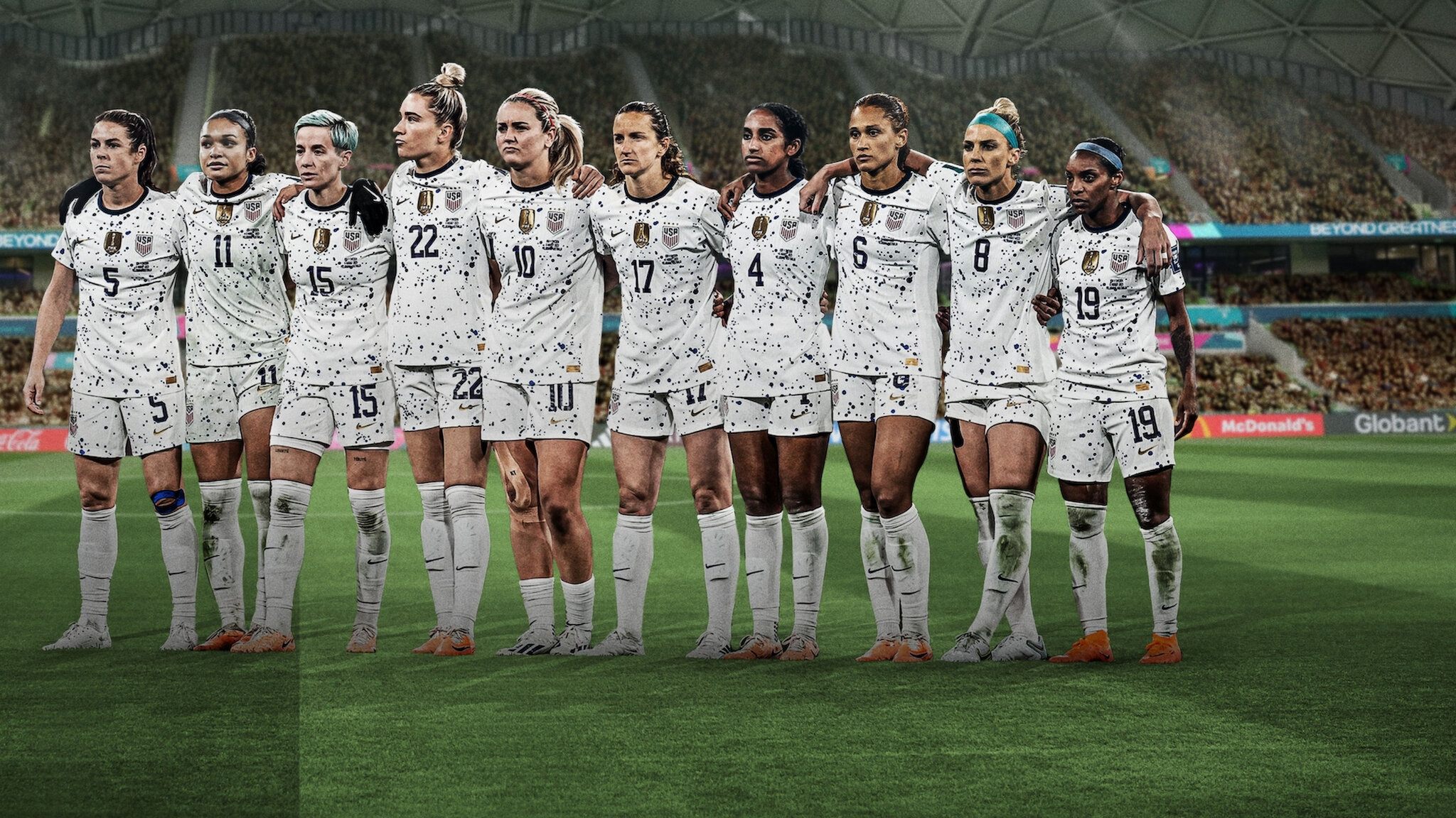 Backdrop for Under Pressure: The U.S. Women's World Cup Team