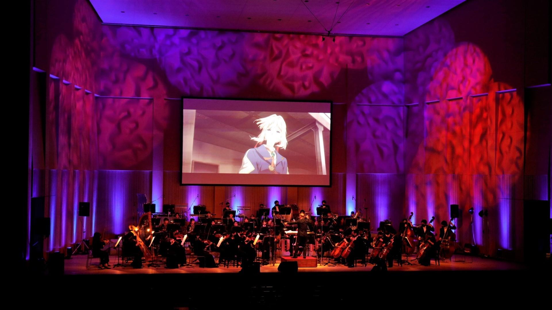 Backdrop for Violet Evergarden Orchestra Concert