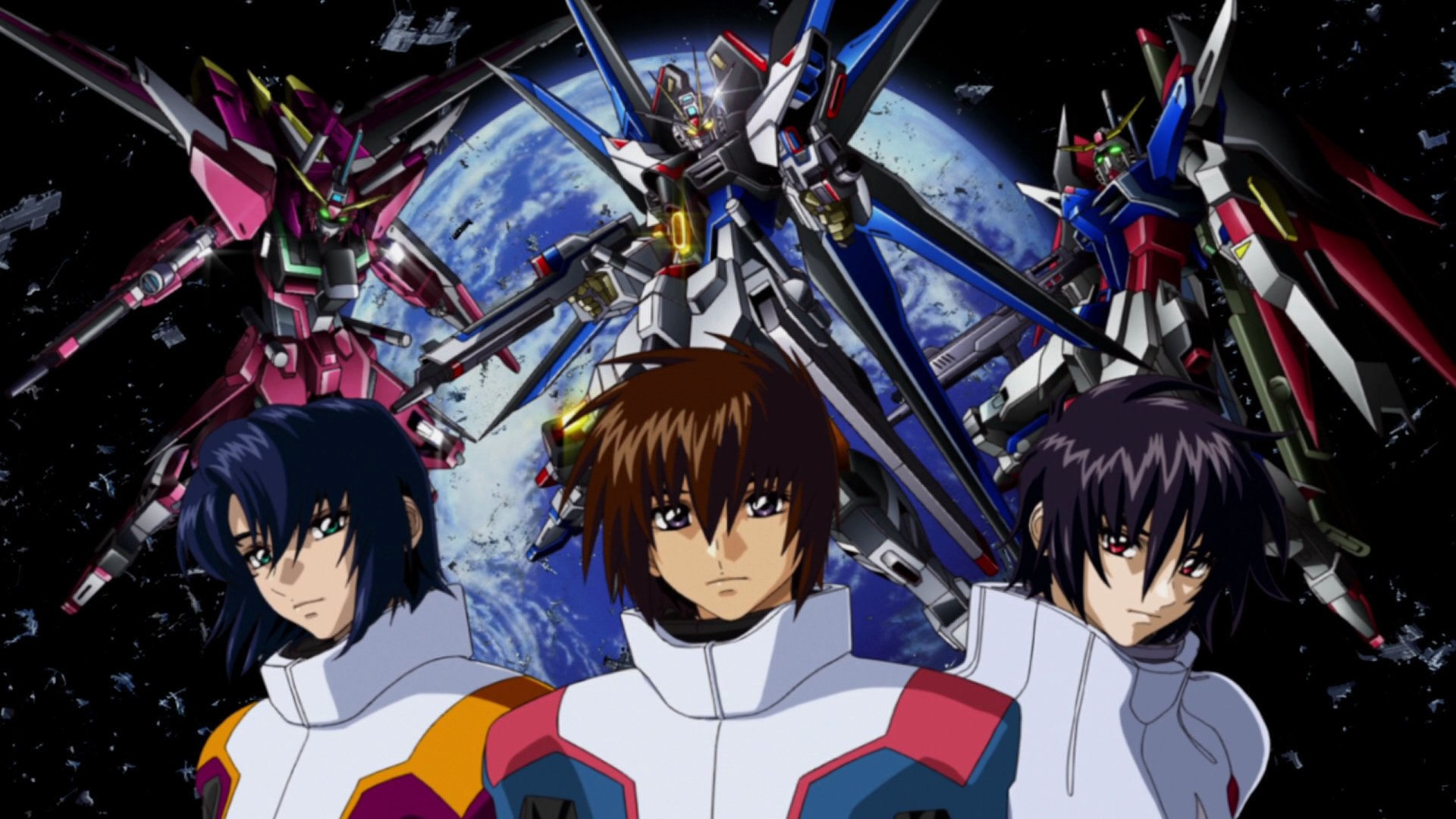 Backdrop for Mobile Suit Gundam SEED Destiny TV Movie IV: The Cost of Freedom