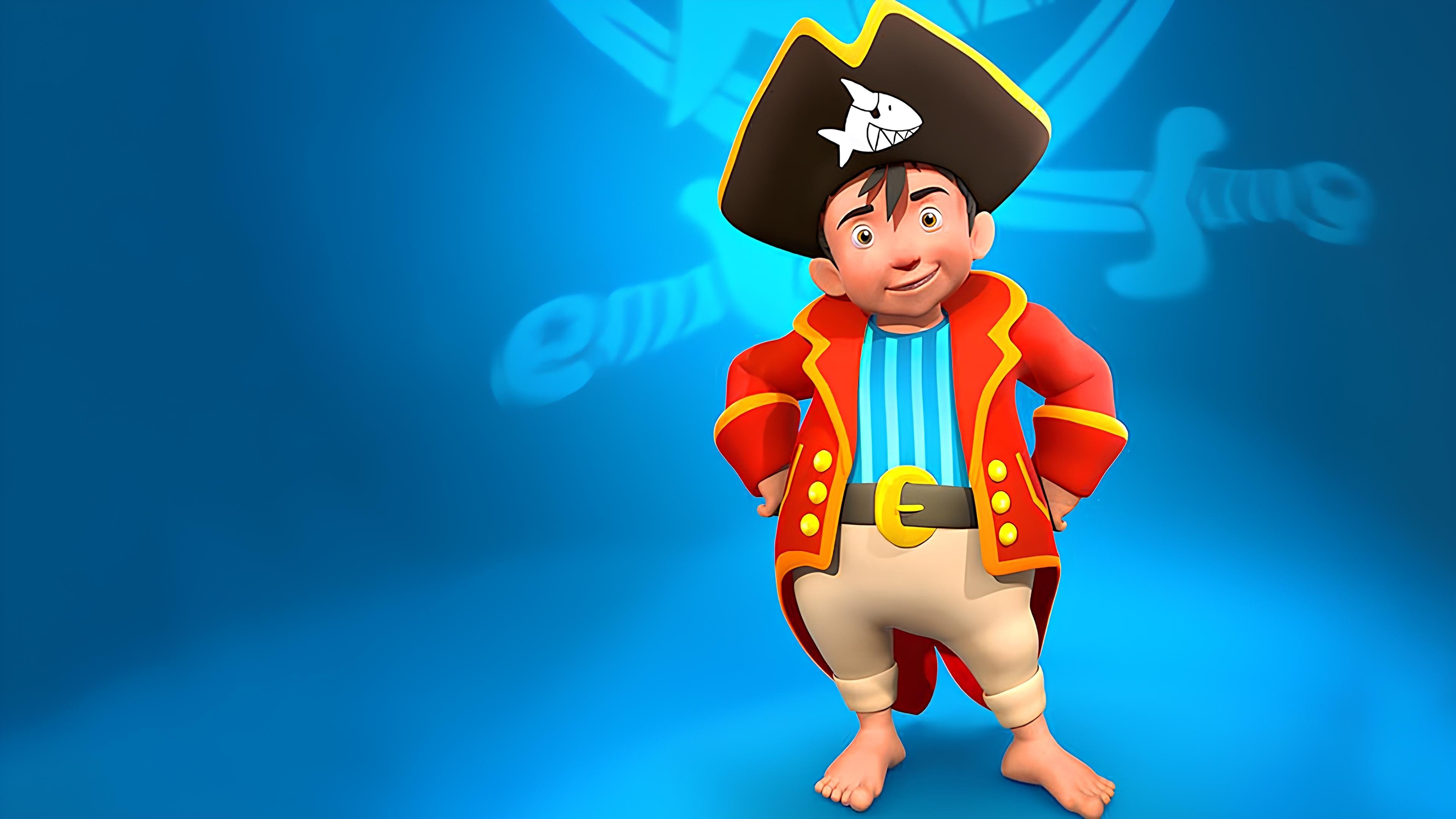 Backdrop for Capt'n Sharky