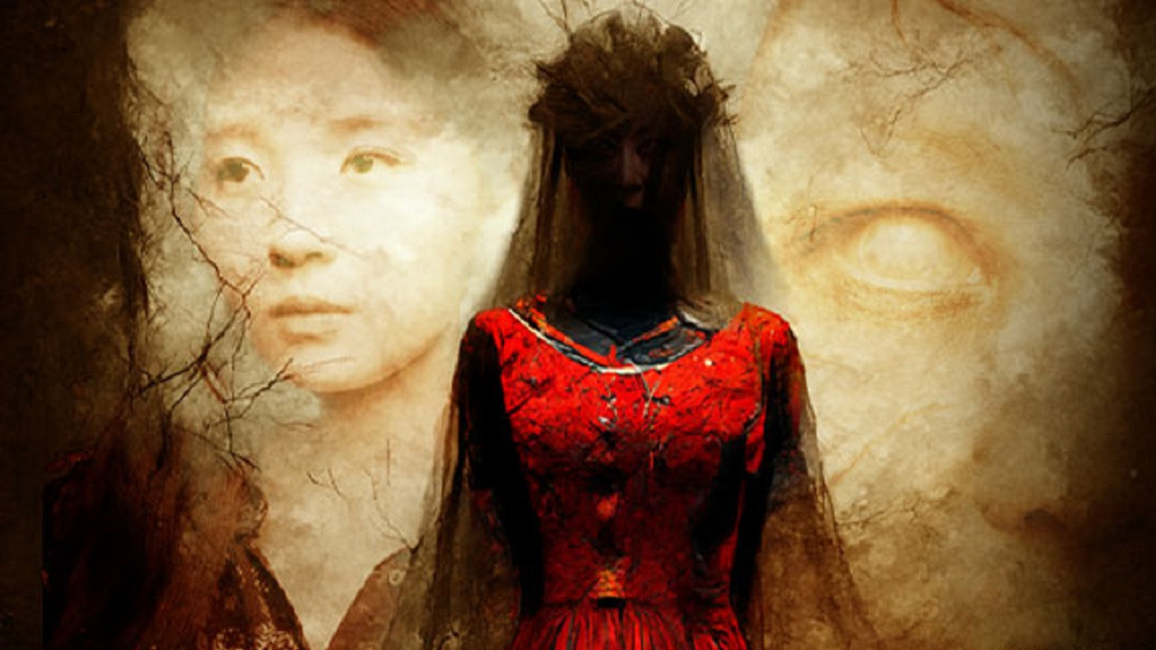 Backdrop for The Red Dress