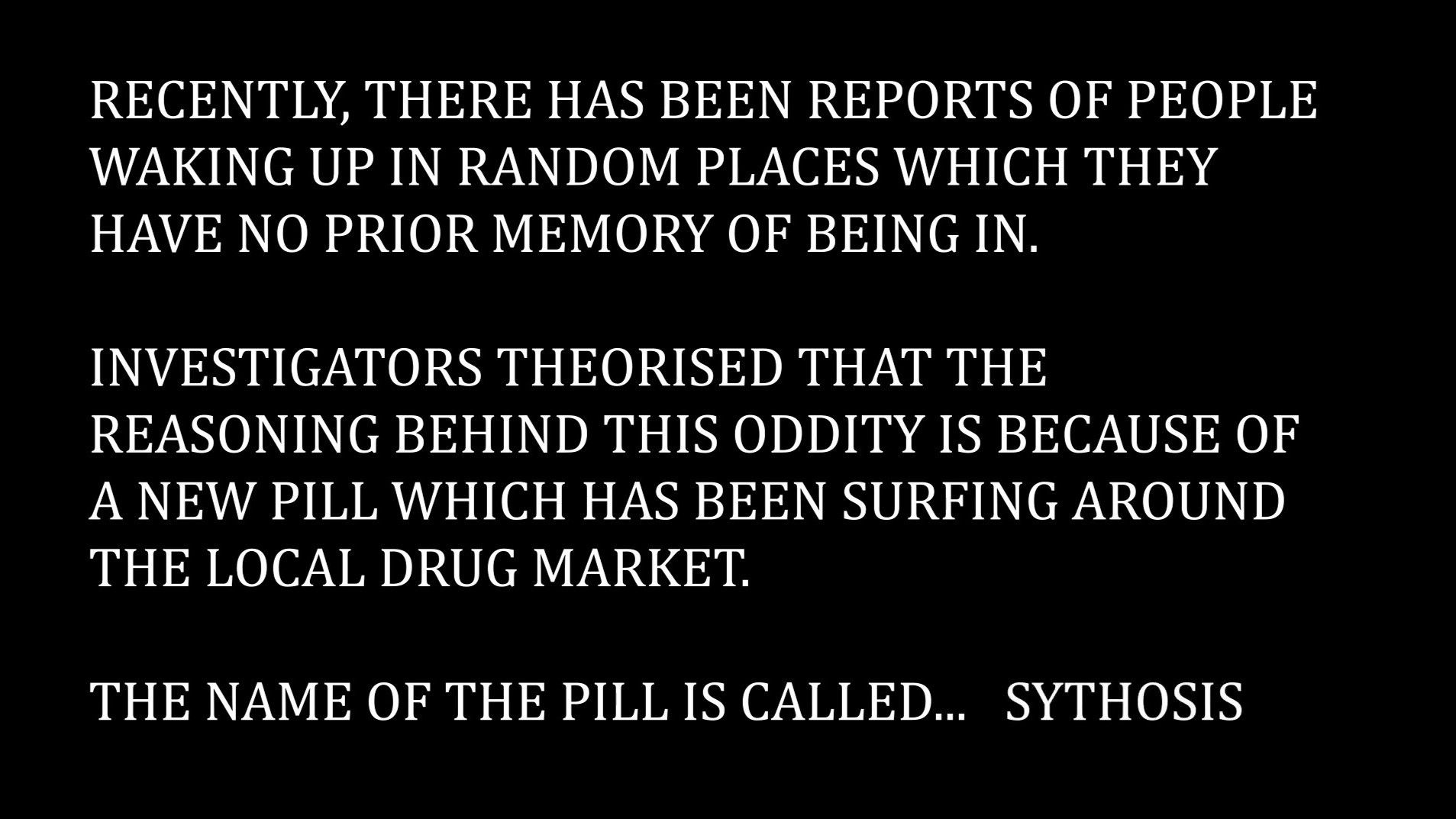 Backdrop for Sythosis