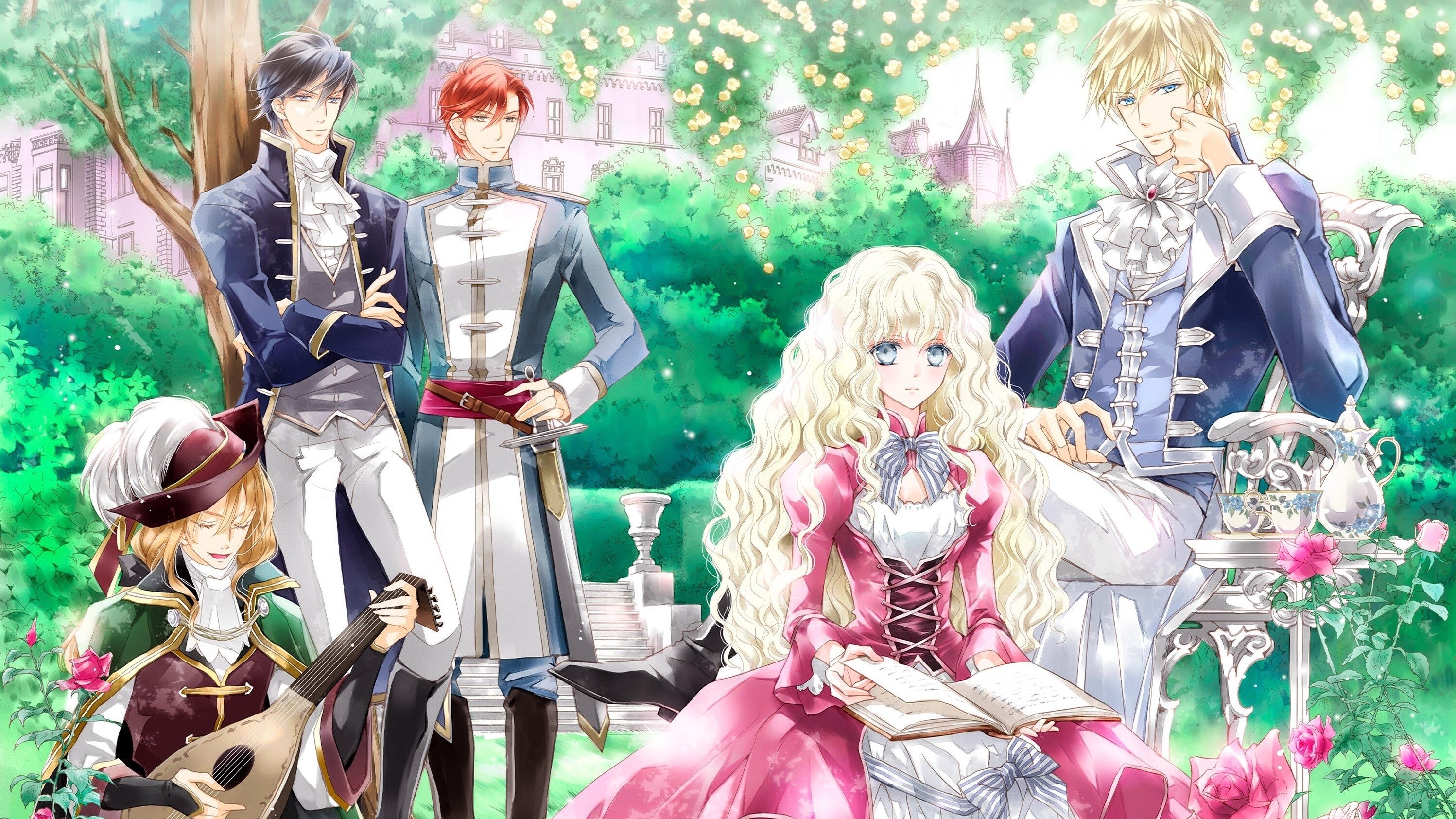 Backdrop for Bibliophile Princess