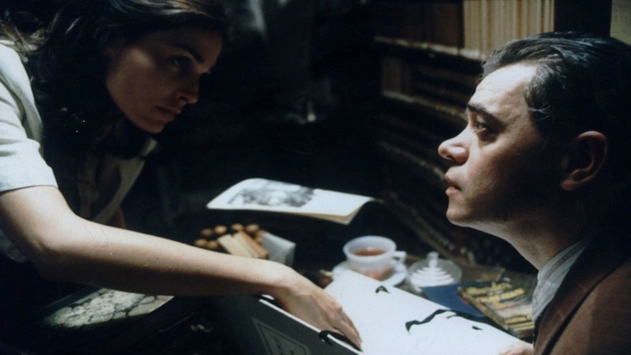 Backdrop for Un amor de Borges