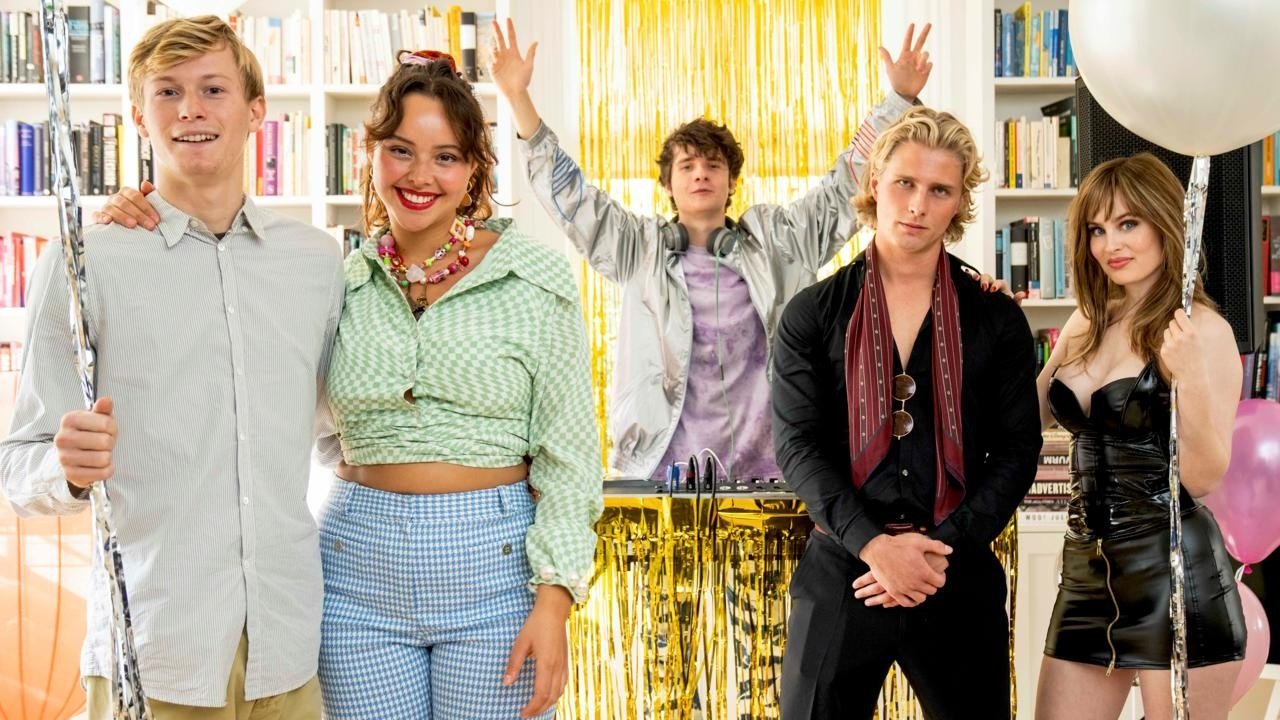 Backdrop for Jomfruer fra rummet