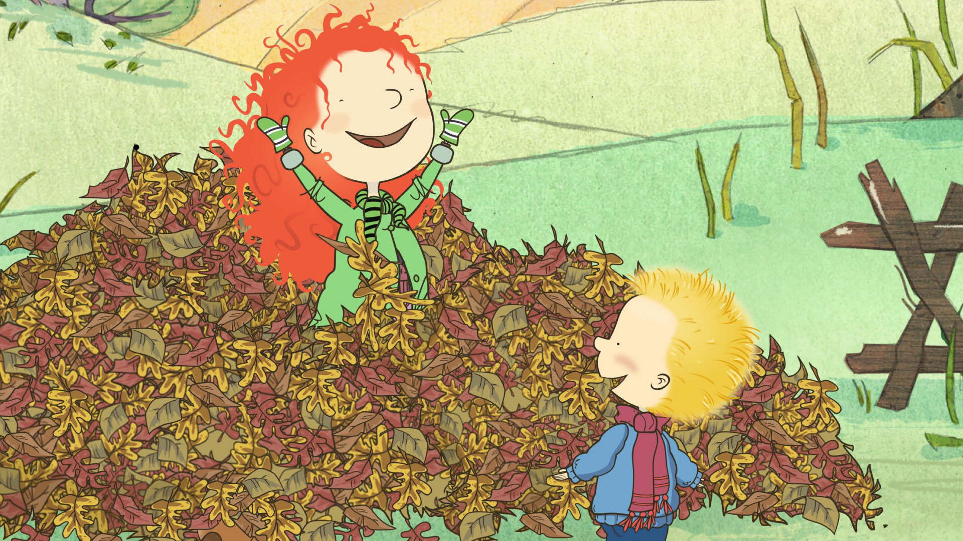 Backdrop for Stella and Sam