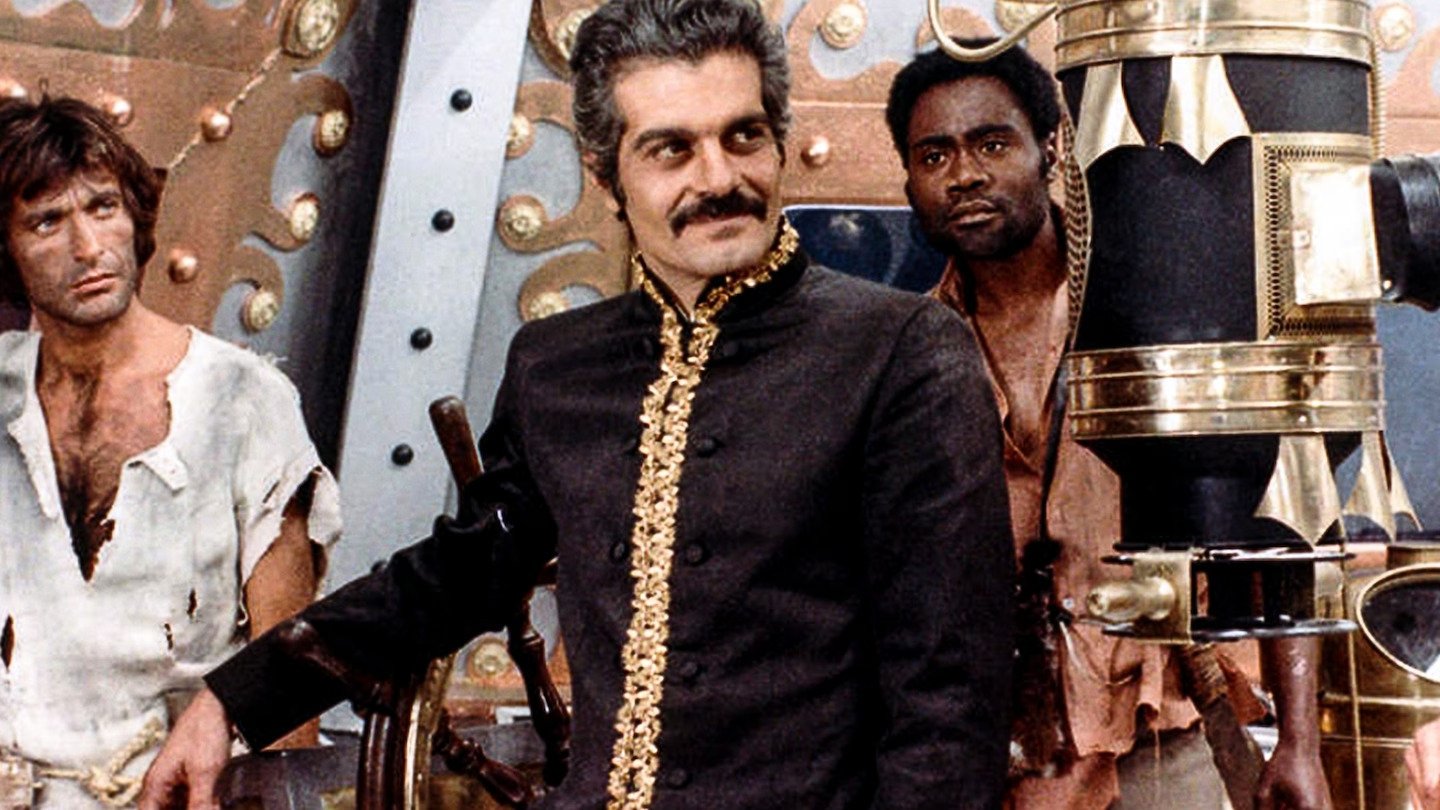 Backdrop for The Mysterious Island