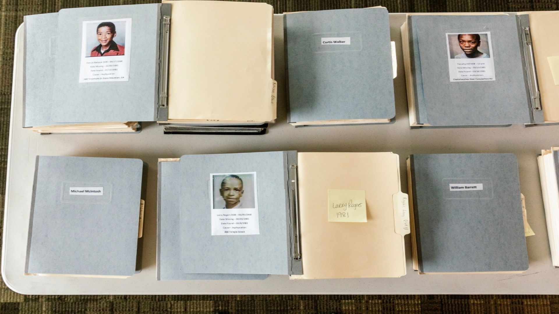 Backdrop for The Atlanta Child Murders