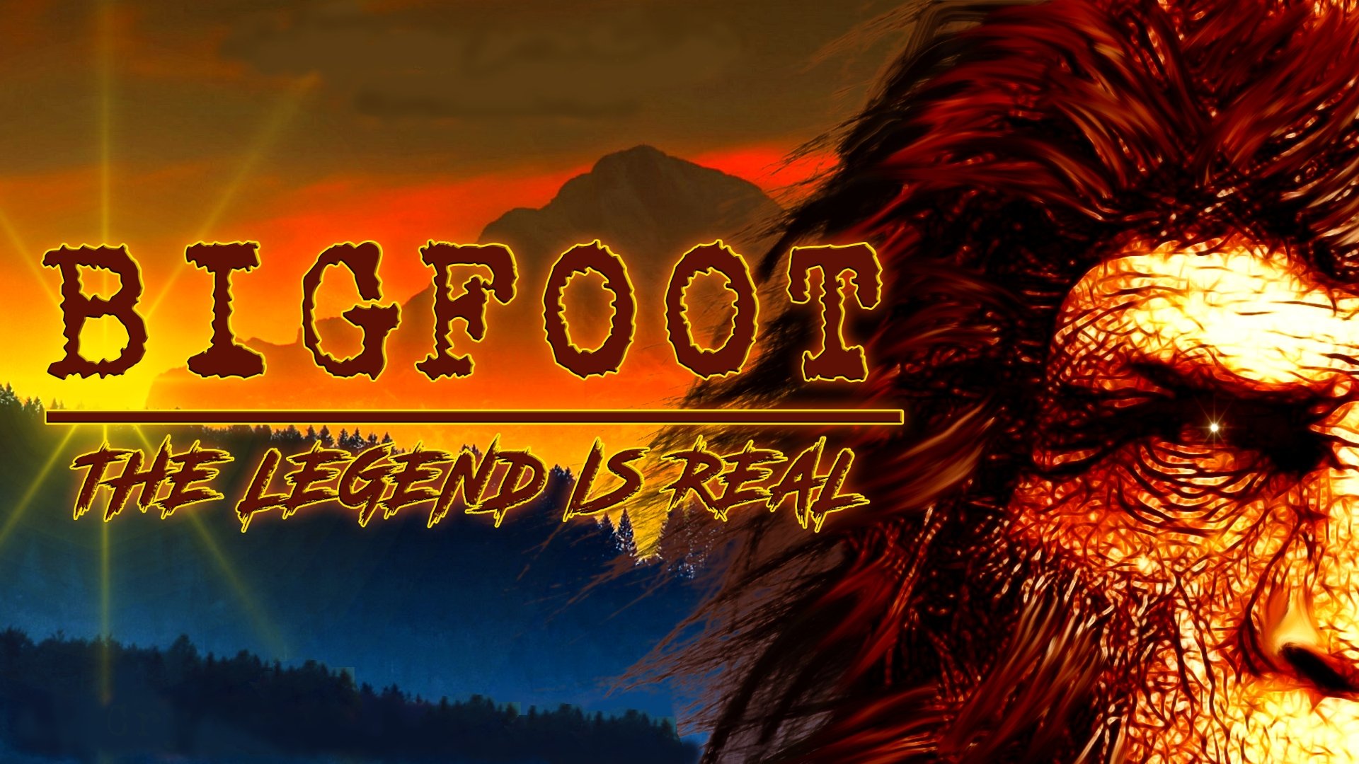 Backdrop for Bigfoot: The Legend is Real