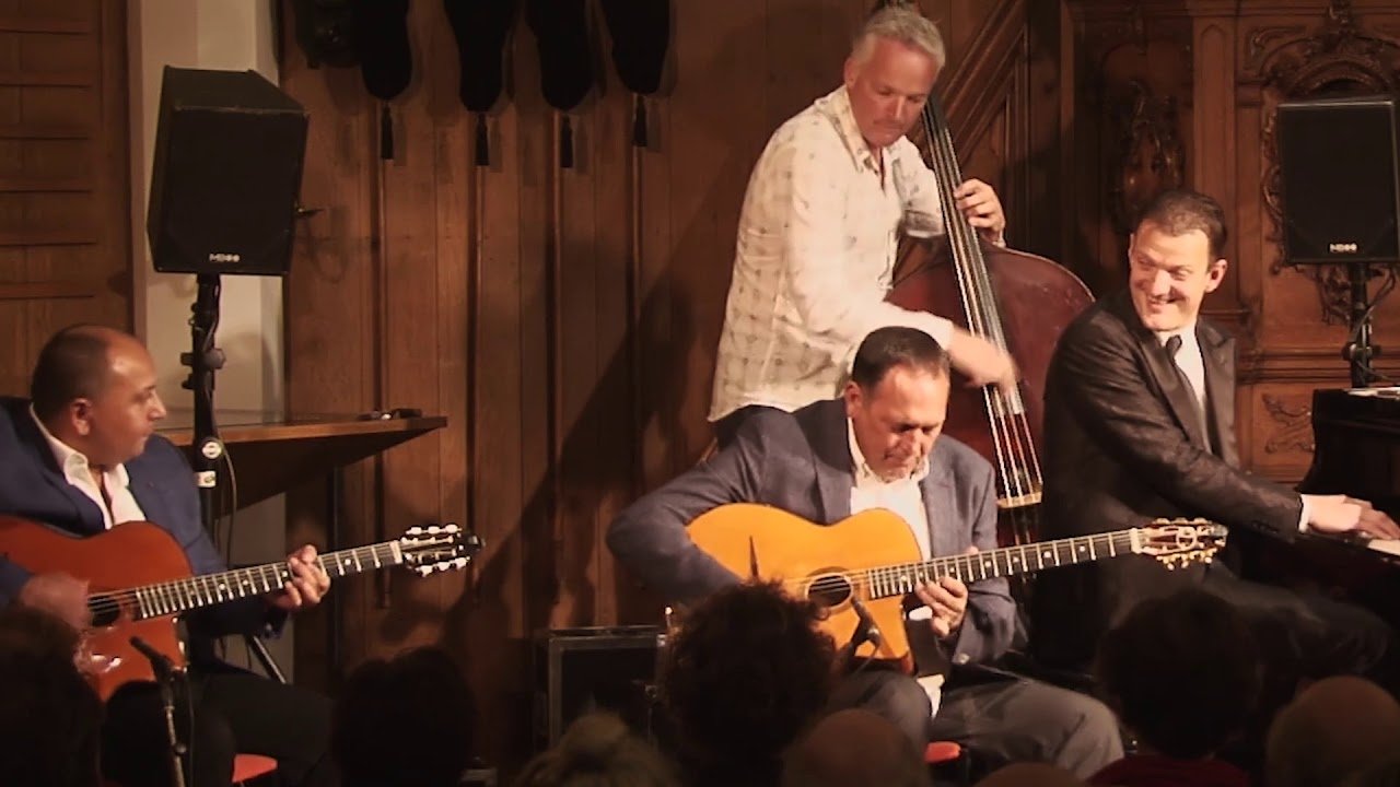 Backdrop for Tribute to Djongo Reinhardt - Rosenberg Meets Beets