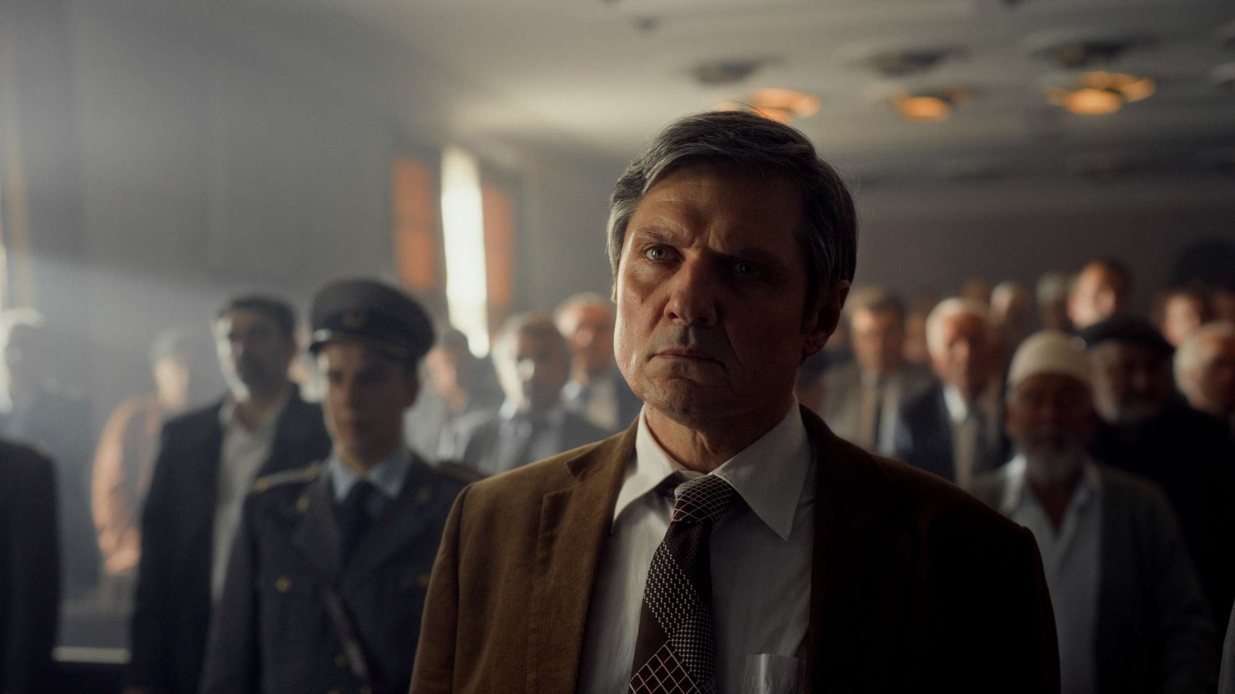 Backdrop for Russian Consul