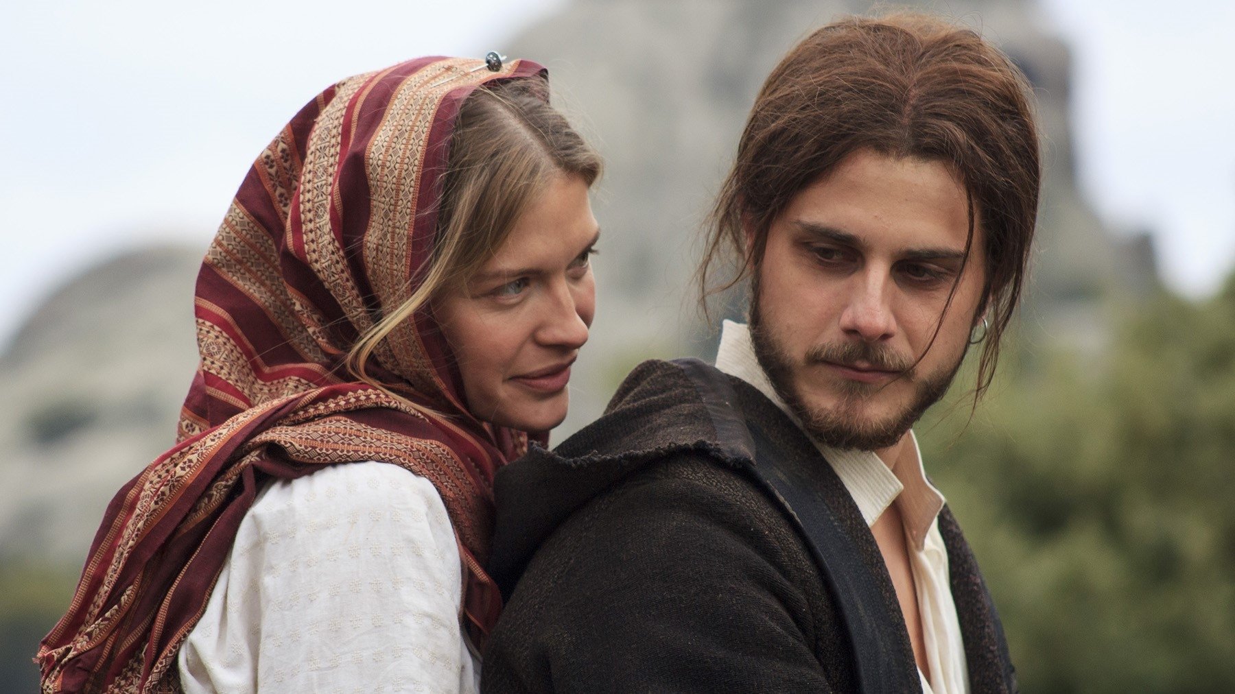 Backdrop for The Mute Man of Sardinia