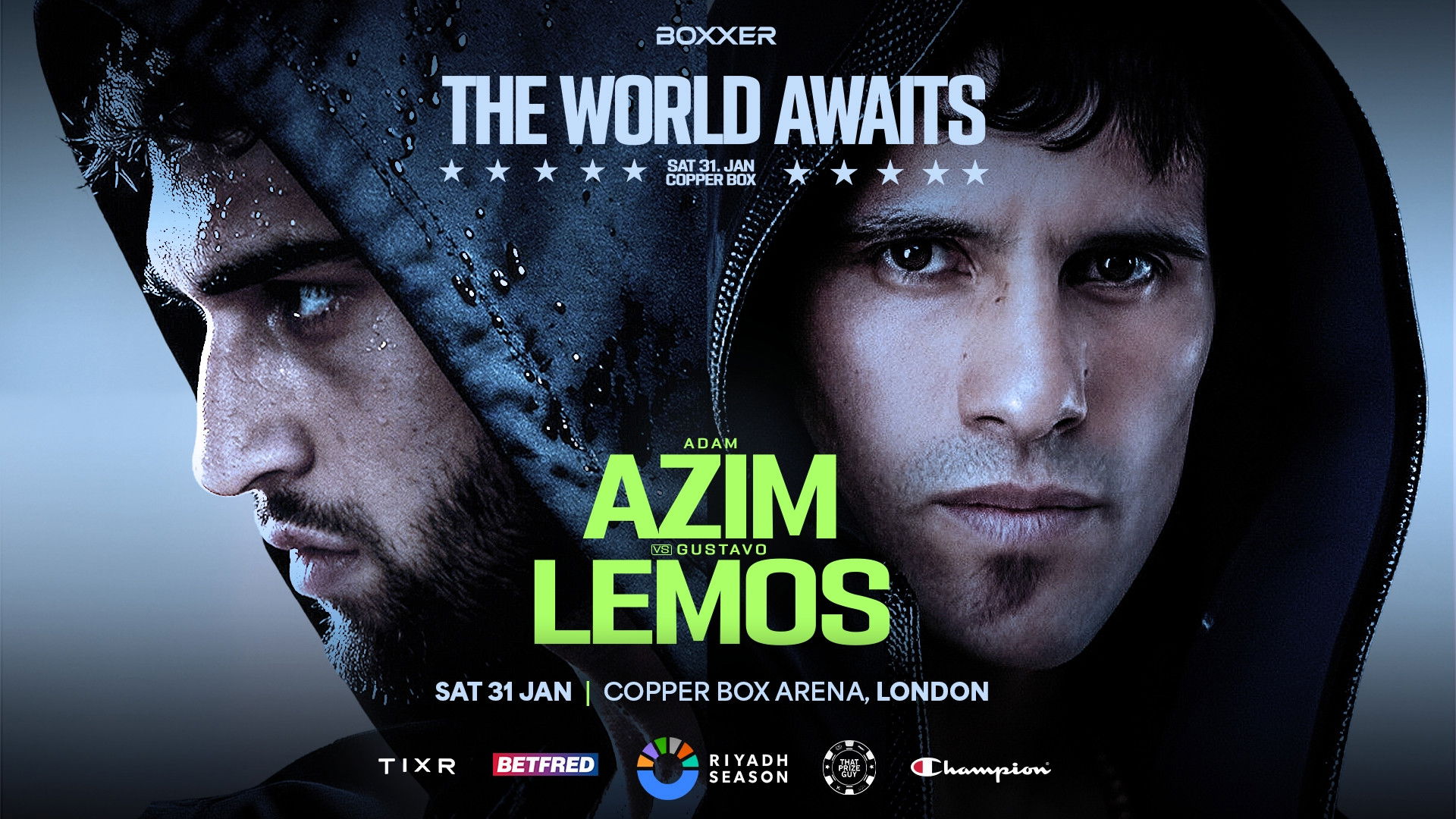 Backdrop for Adam Azim vs. Gustavo Lemos
