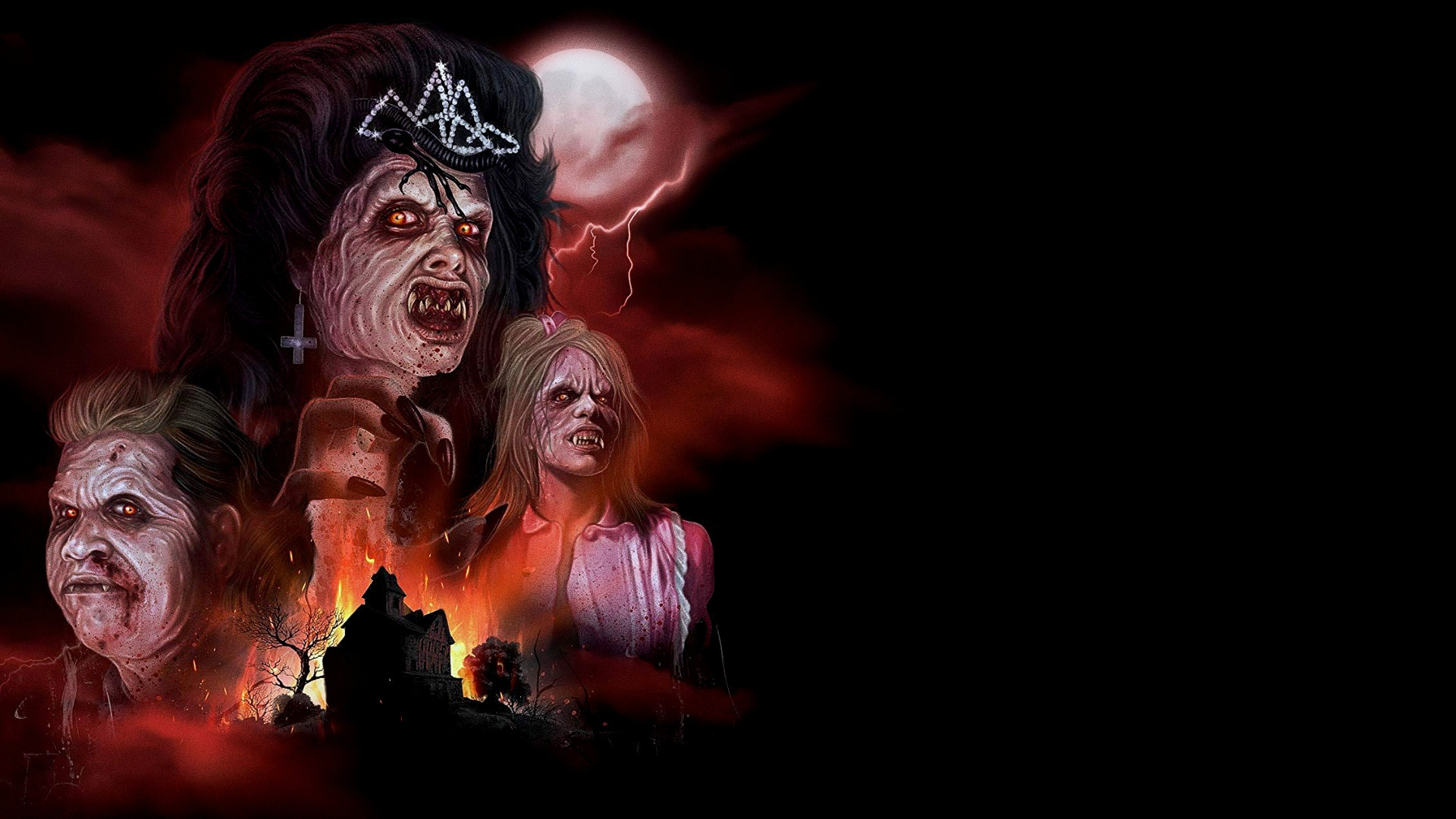Backdrop for Night of the Demons