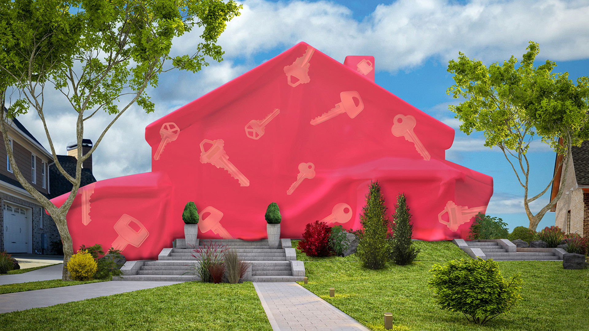 Backdrop for Buying It Blind