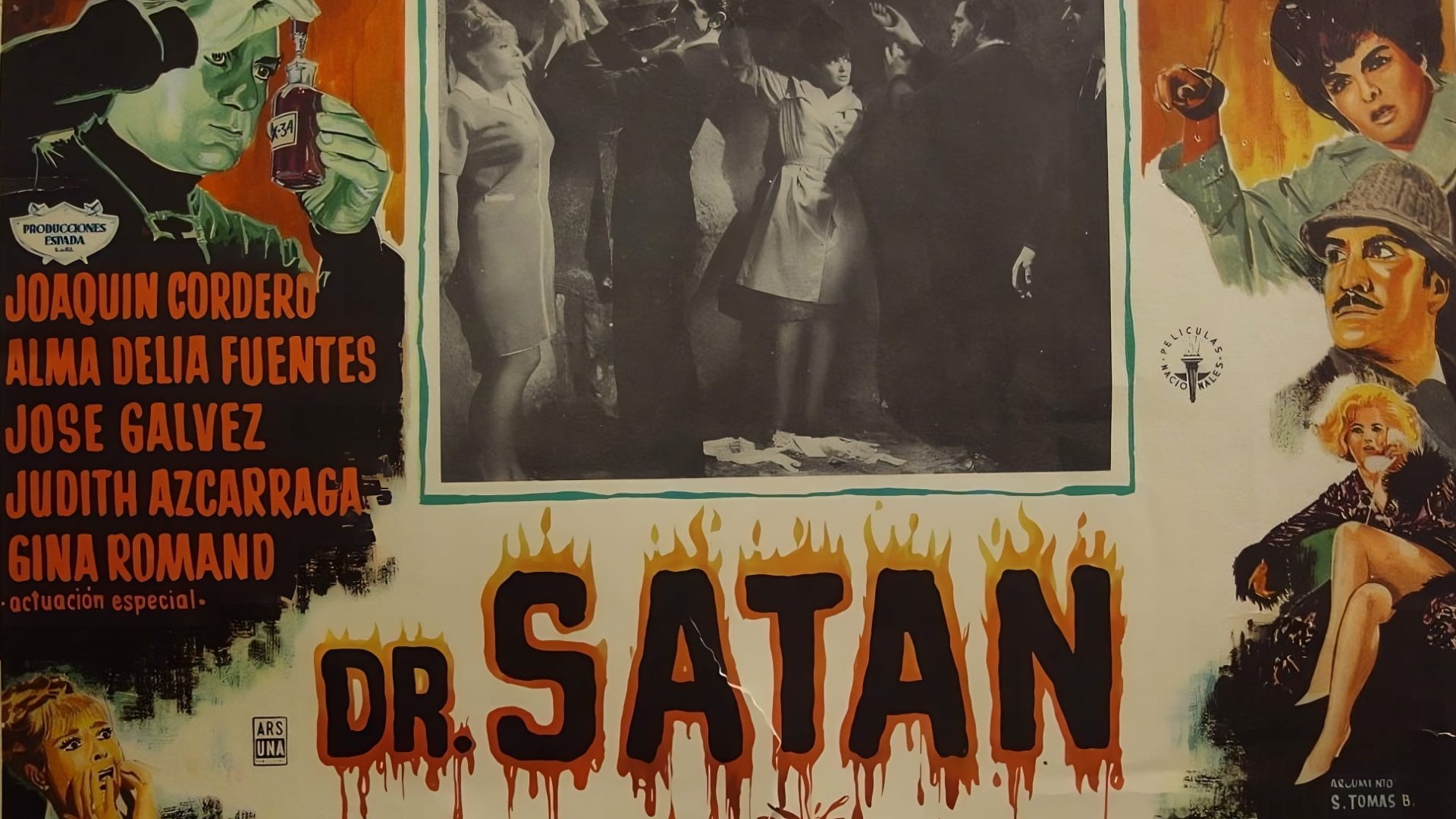 Backdrop for Dr. Satan
