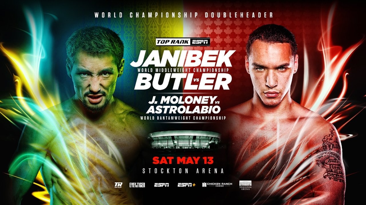 Backdrop for Janibek Alimkhanuly vs. Steven Butler