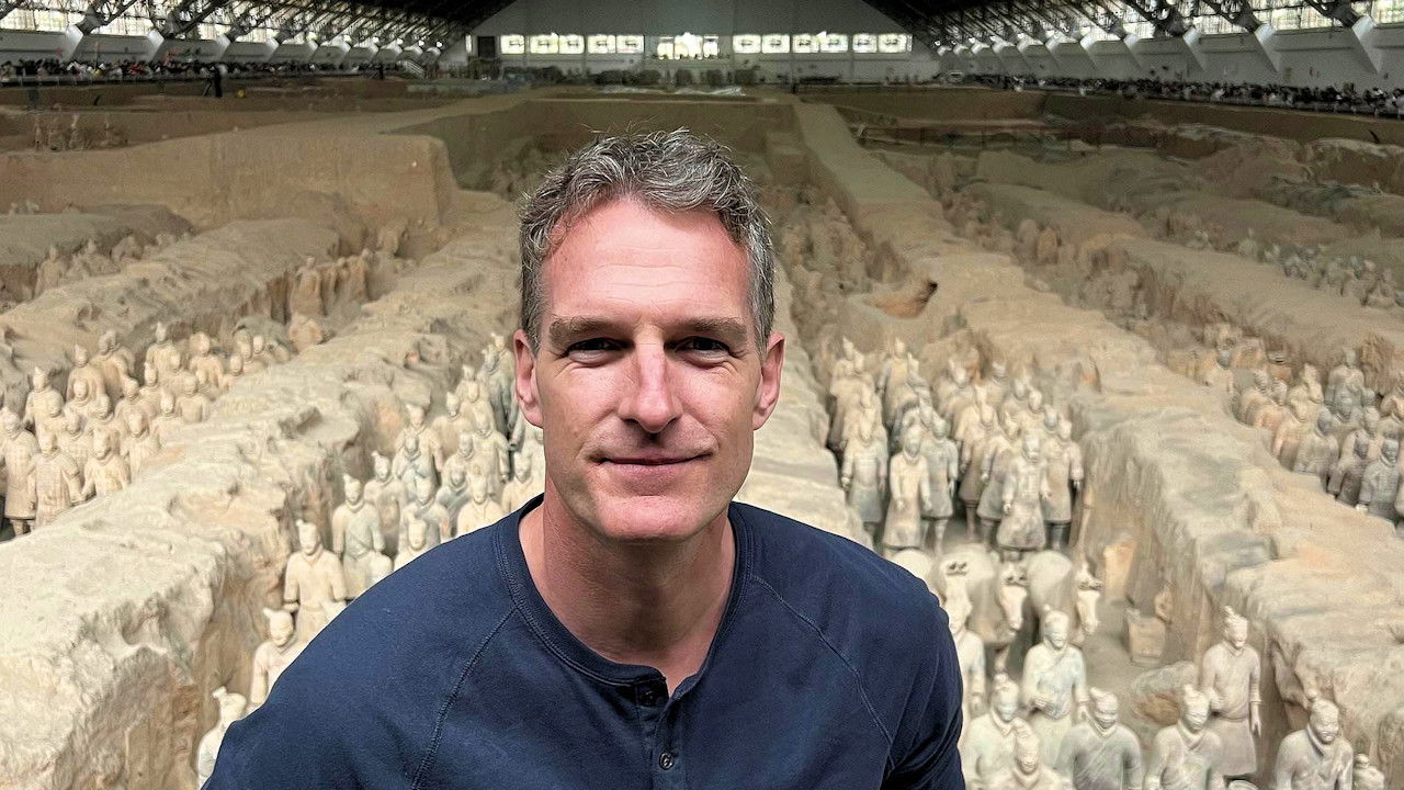 Backdrop for Terracotta Army: The Discovery with Dan Snow