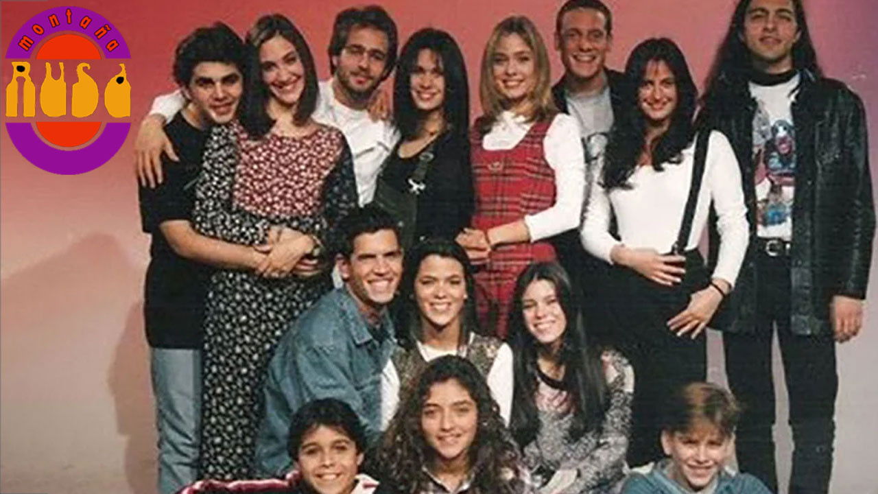 Backdrop for Montaña rusa