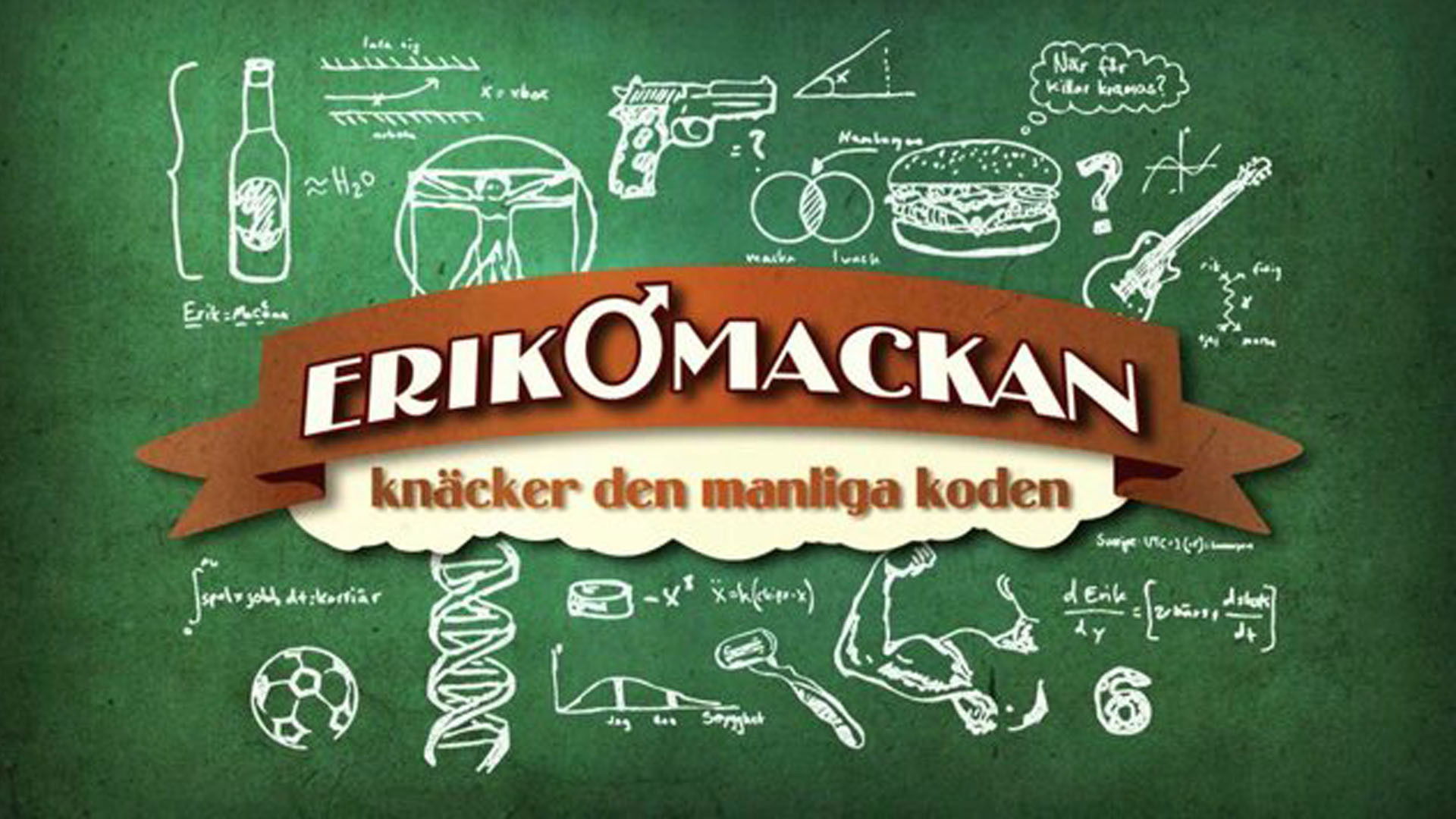 Backdrop for Erik och Mackan - Knäcker den Manliga koden