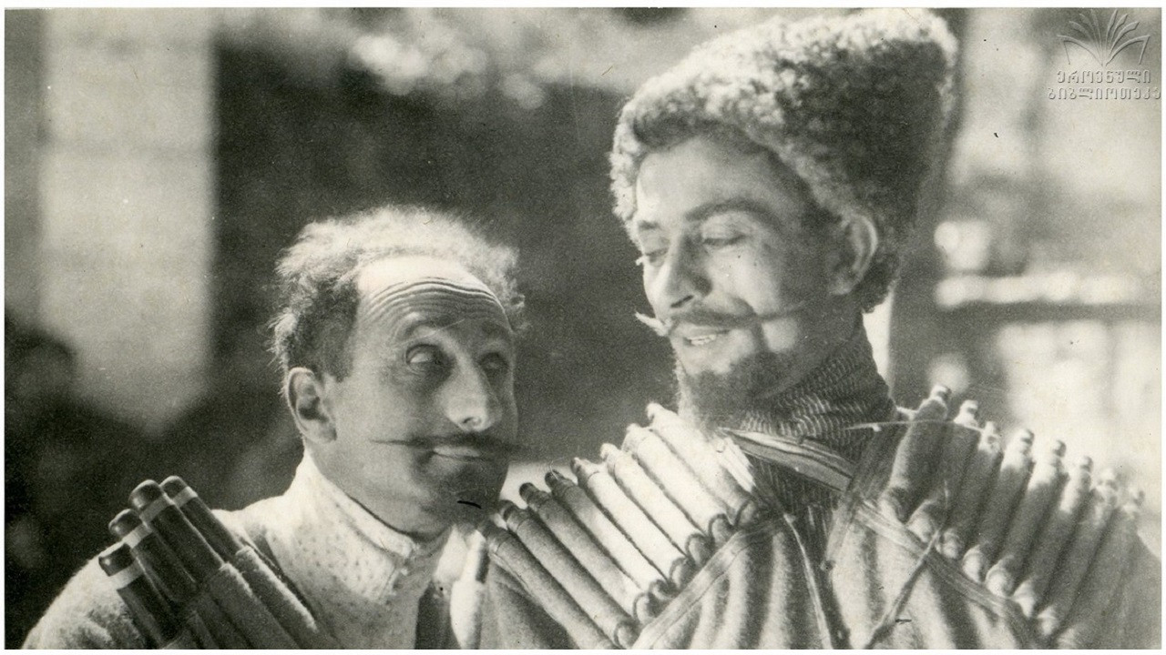 Backdrop for Samanishvili's Stepmother