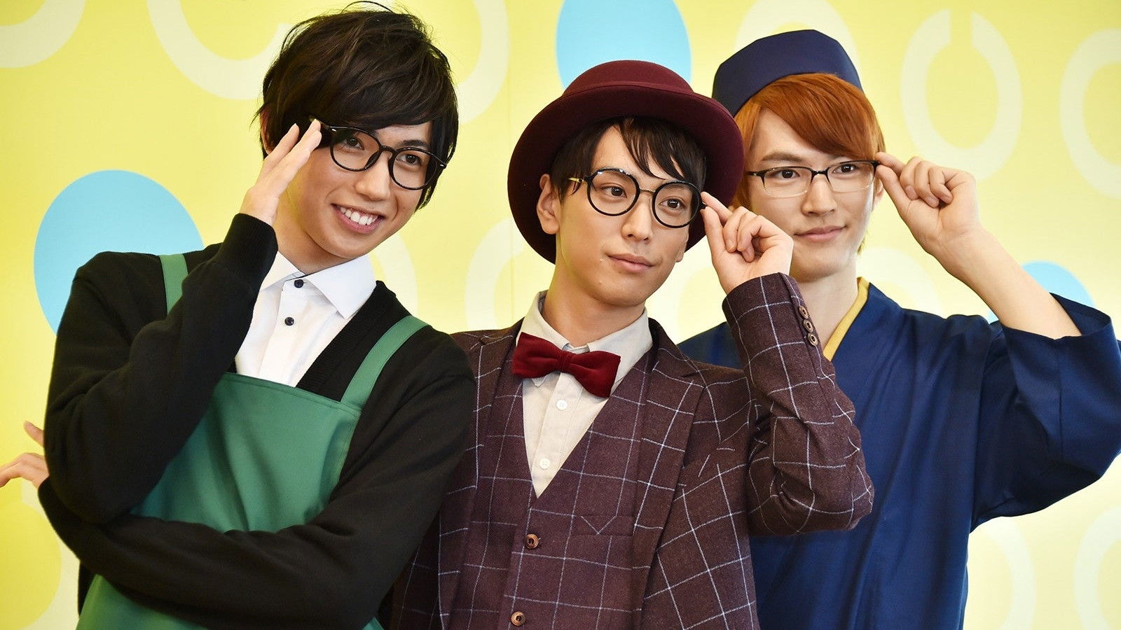 Backdrop for Boys with Glasses