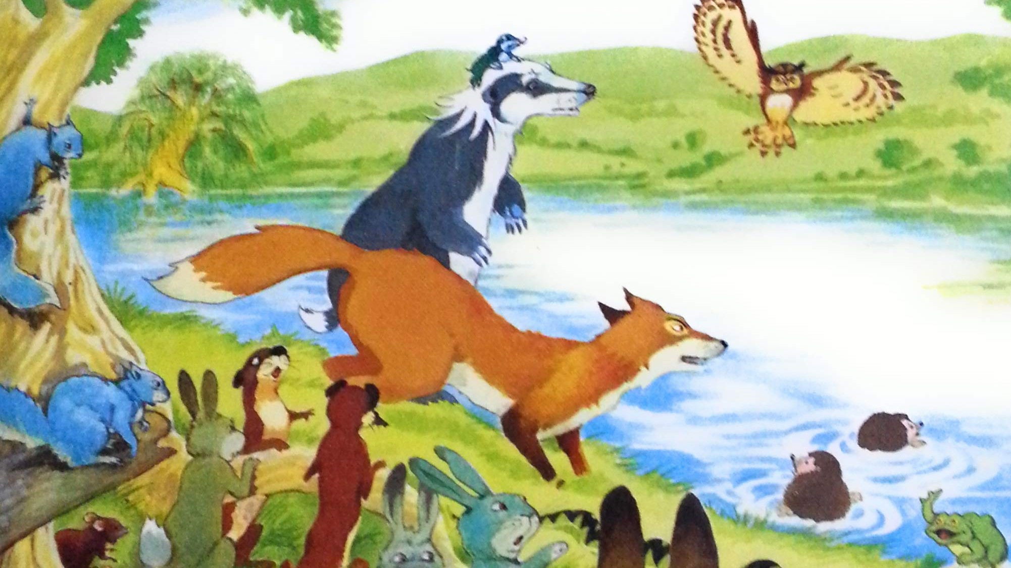 Backdrop for The Animals of Farthing Wood: On to White Deer Park