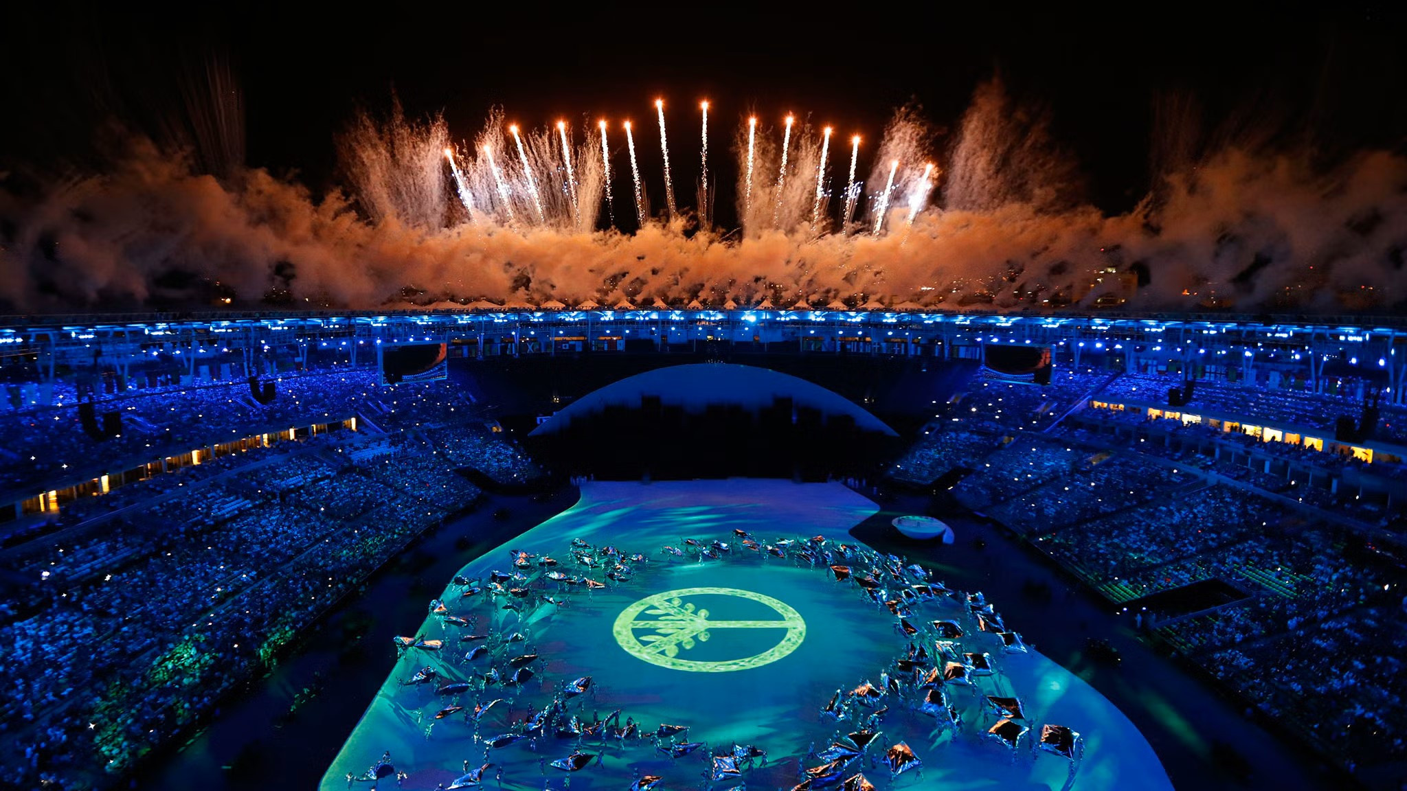 Backdrop for VIVA - The opening Ceremony Documentary of Rio 2016