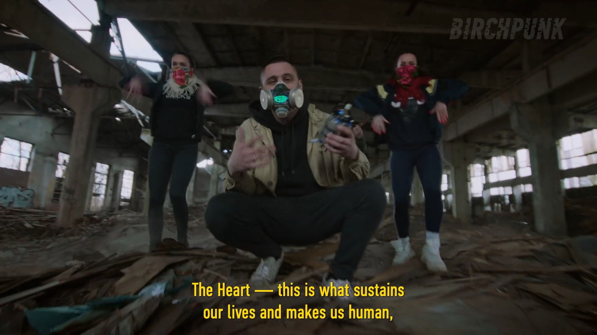 Backdrop for Russian Cyber-Rap of Retrozavodsk