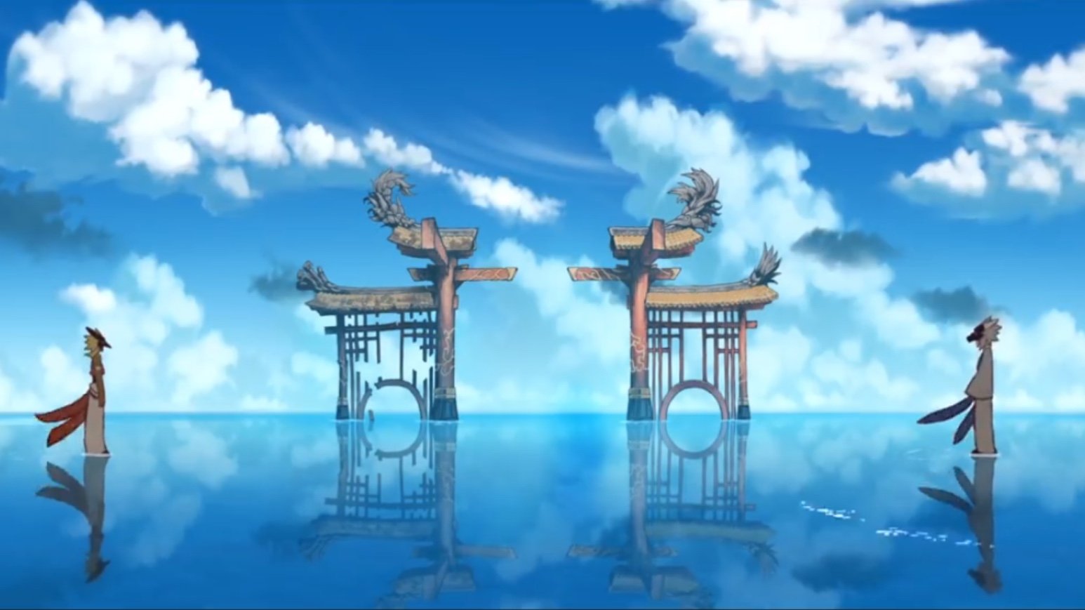 Backdrop for Garda of the Traditional Country