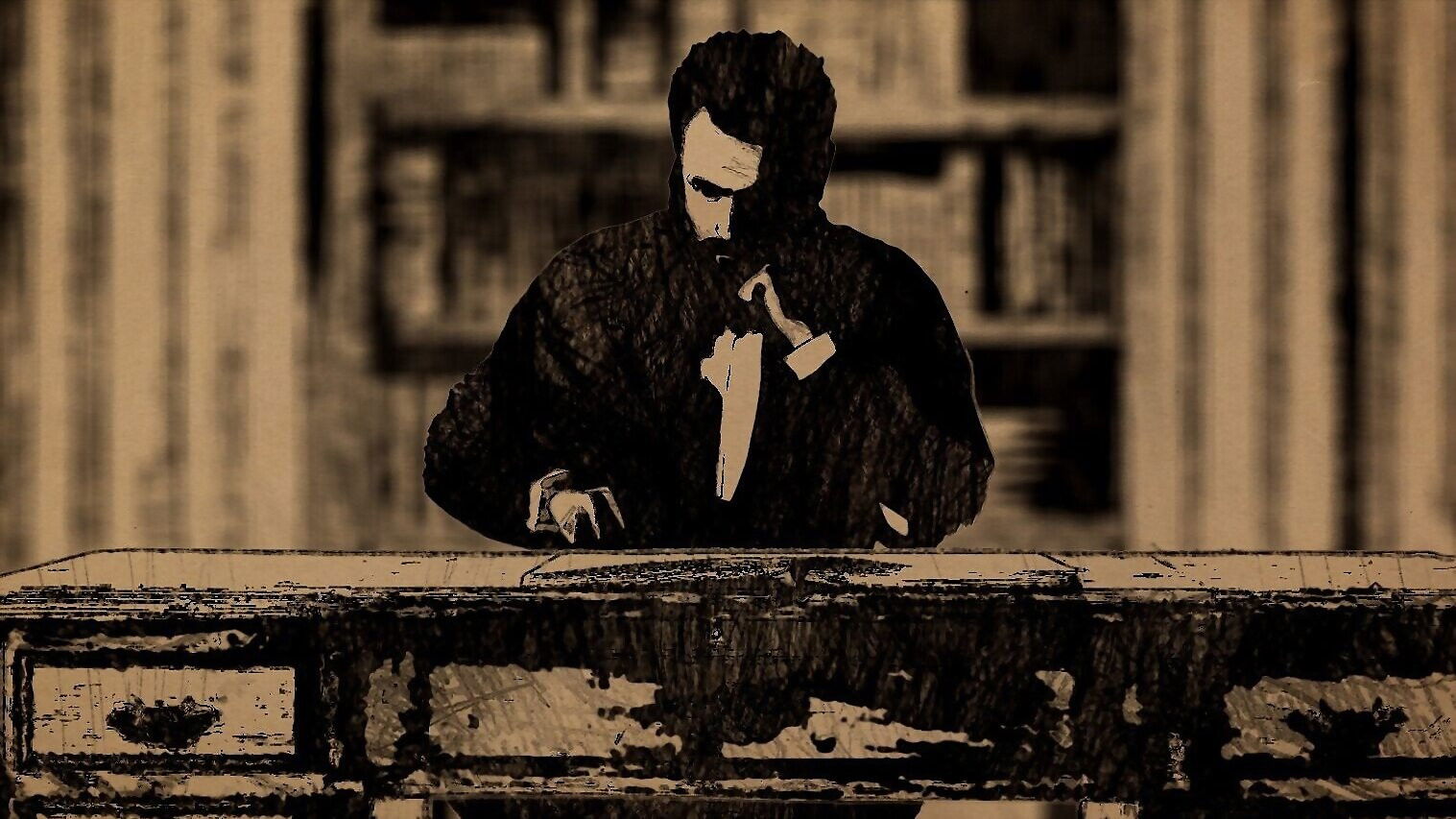 Backdrop for Theodor Herzl: The Man Behind Israel