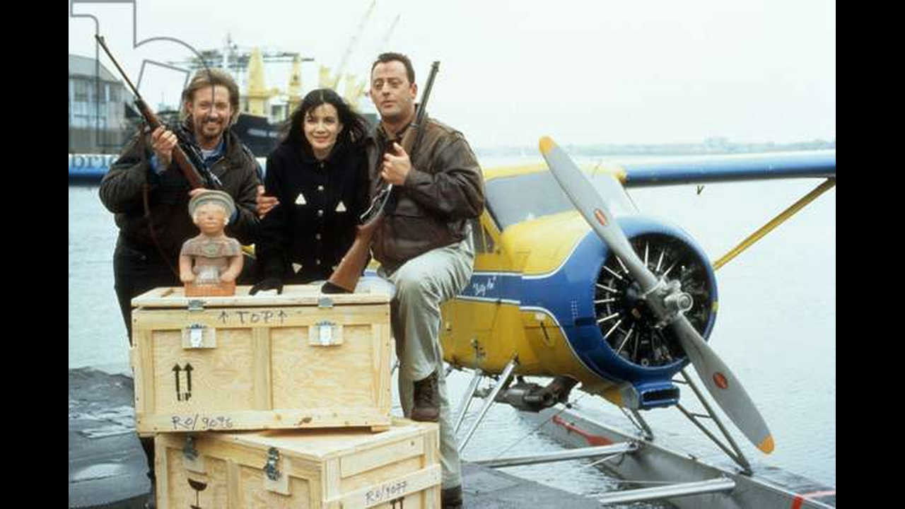 Backdrop for Flight from Justice