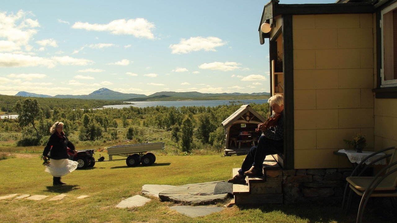 Backdrop for Der ingen skulle tru at nokon kunne bu