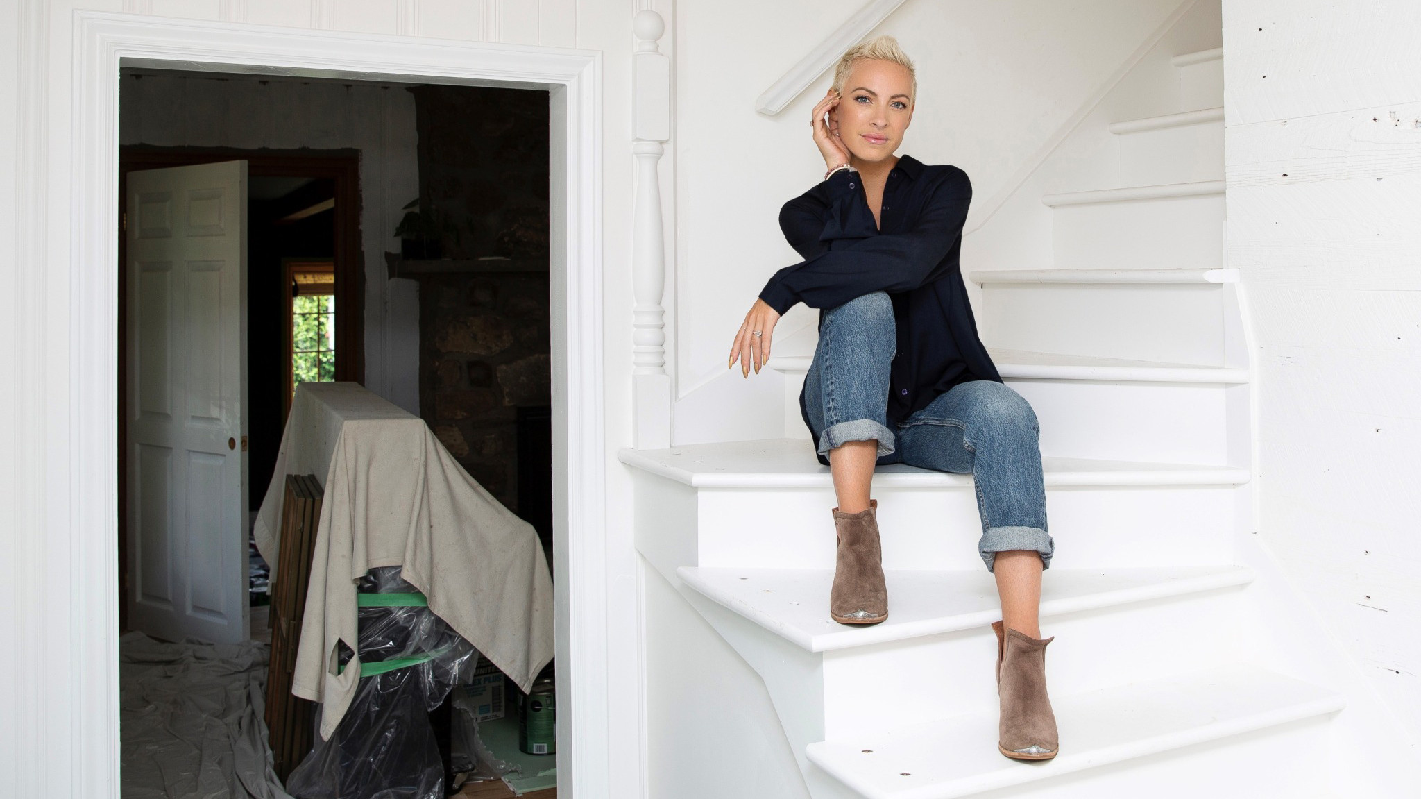 Backdrop for Chez Marie-Mai