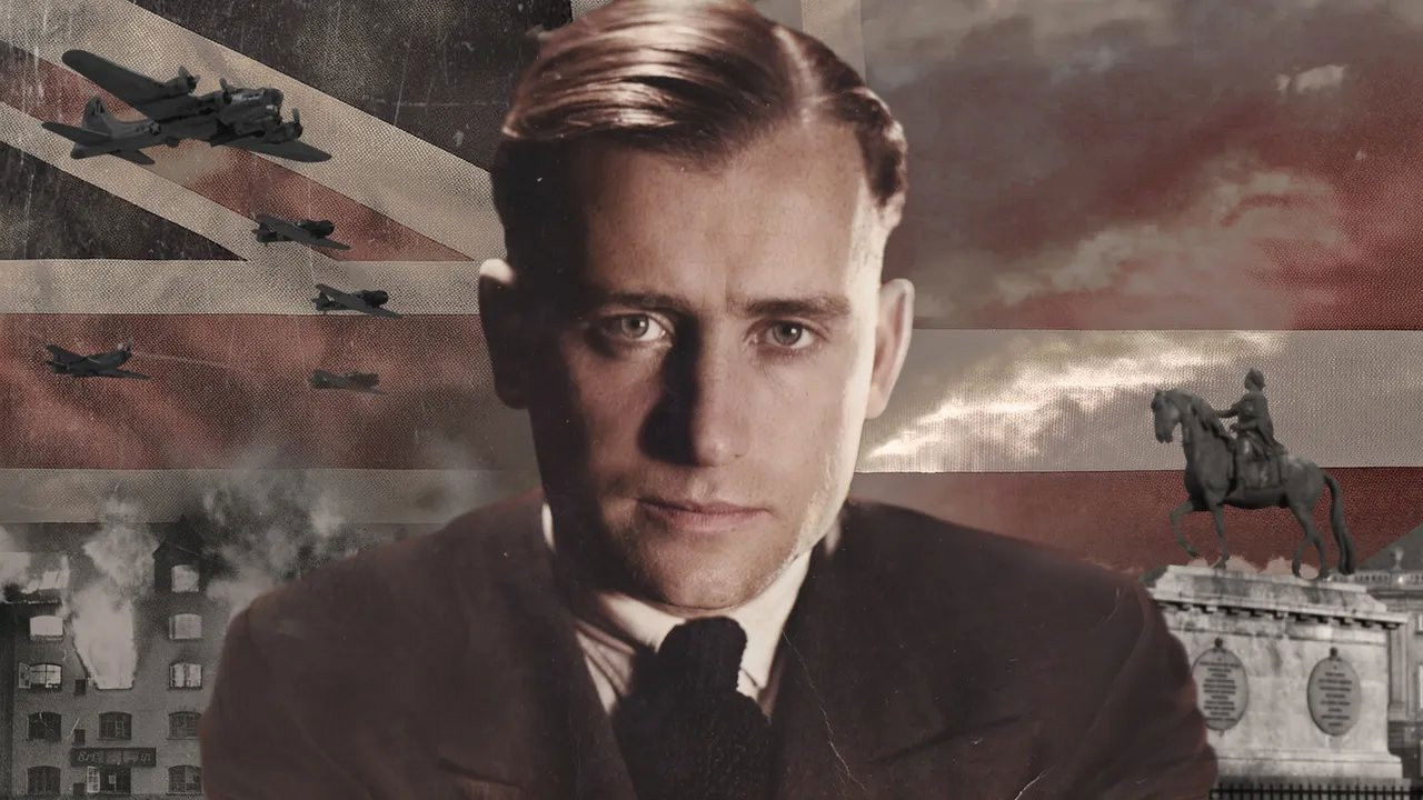 Backdrop for Ebbe Munck - Fra modstandsmand til hofchef