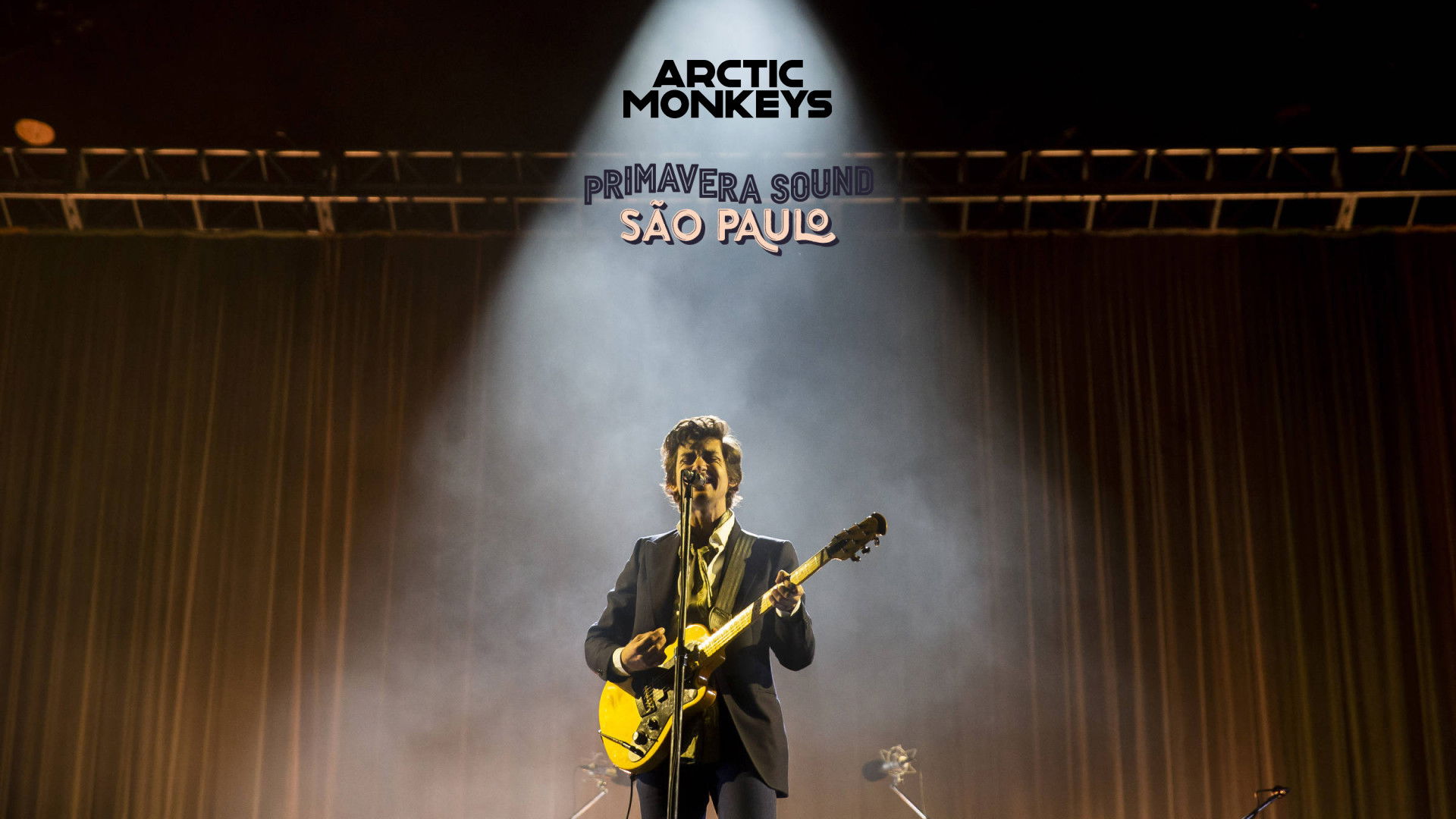 Backdrop for Arctic Monkeys at Primavera Sound São Paulo 2022