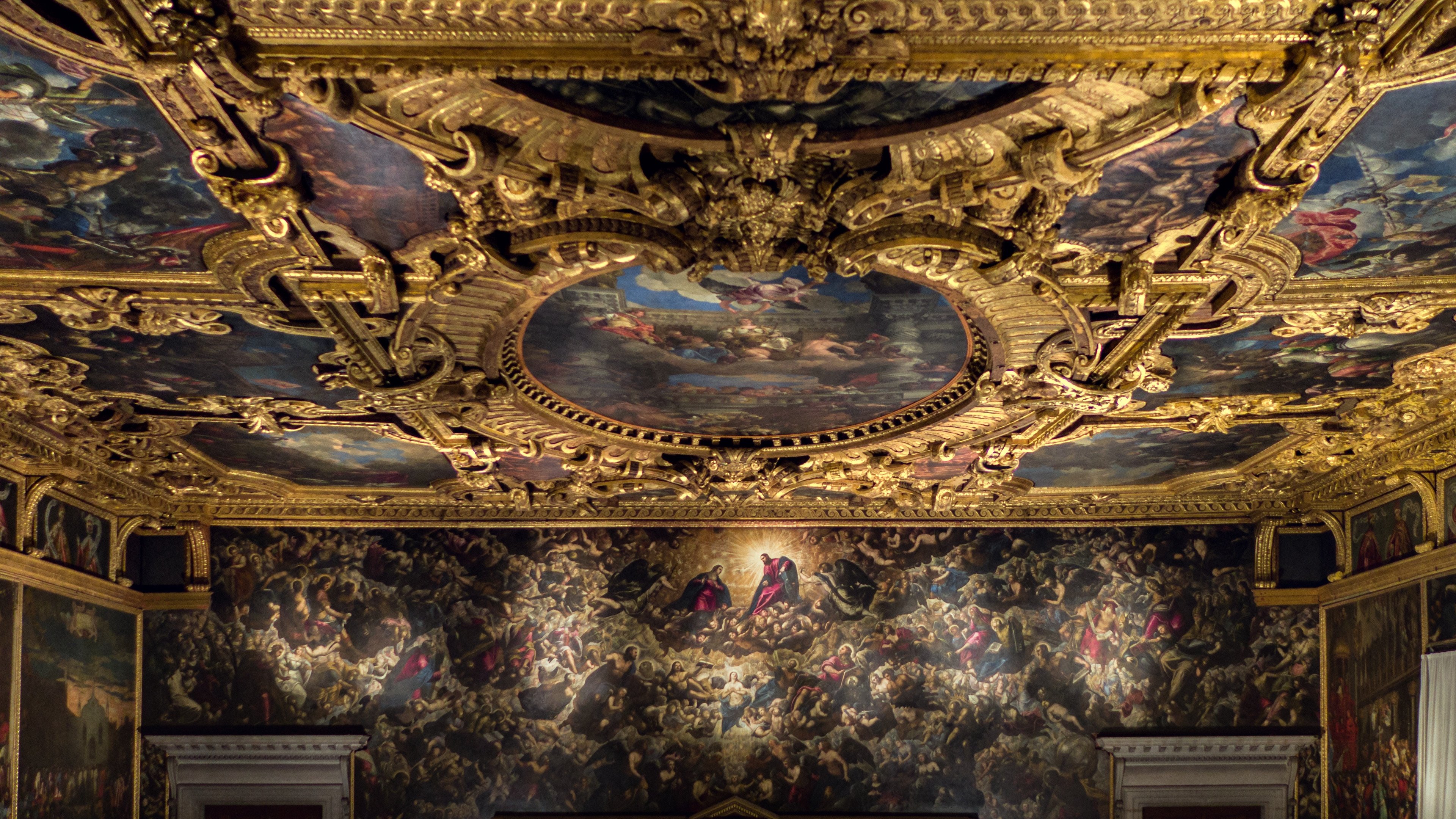 Backdrop for Tintoretto: A Rebel in Venice